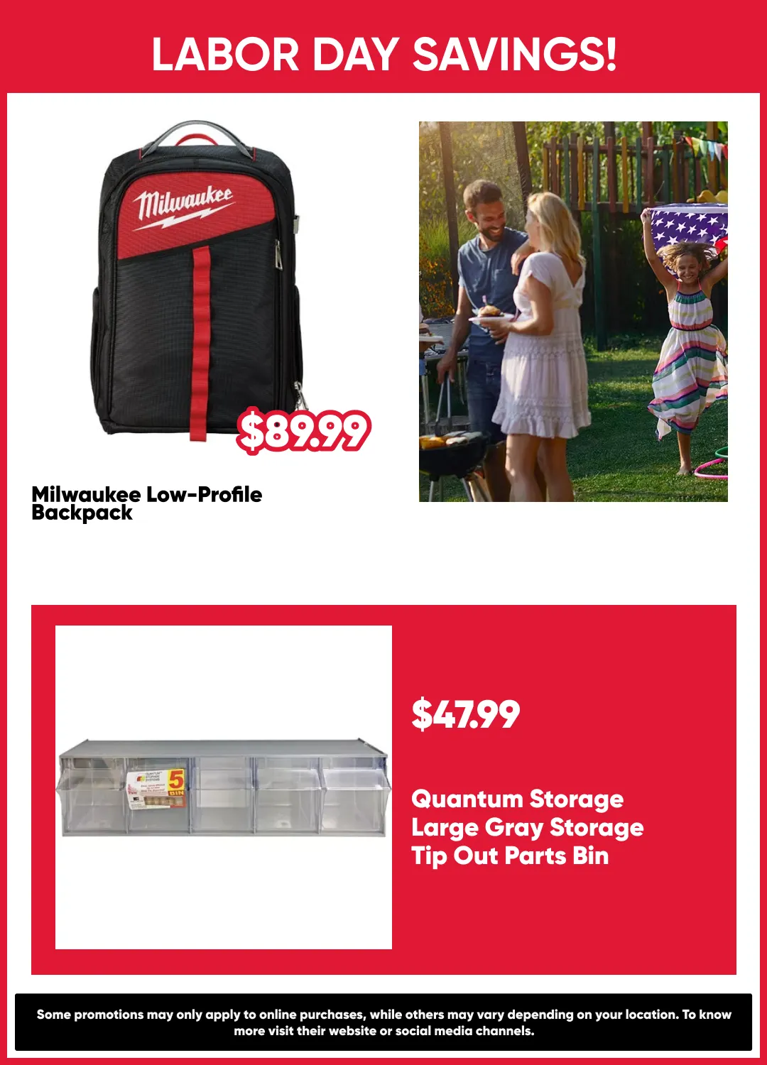 Weekly promotion Labor Day Savings! spanning from August 28 to September 12 2026 - Page 10 for Catalogue 365