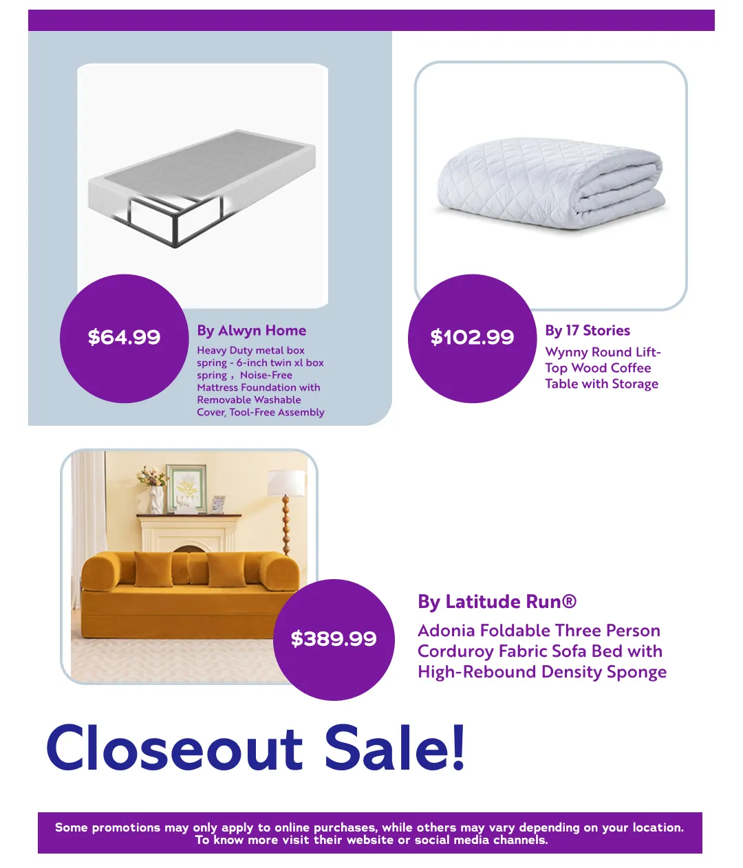 Weekly ad Closeout Sale! from July 3 to July 18 2026 - Page 10