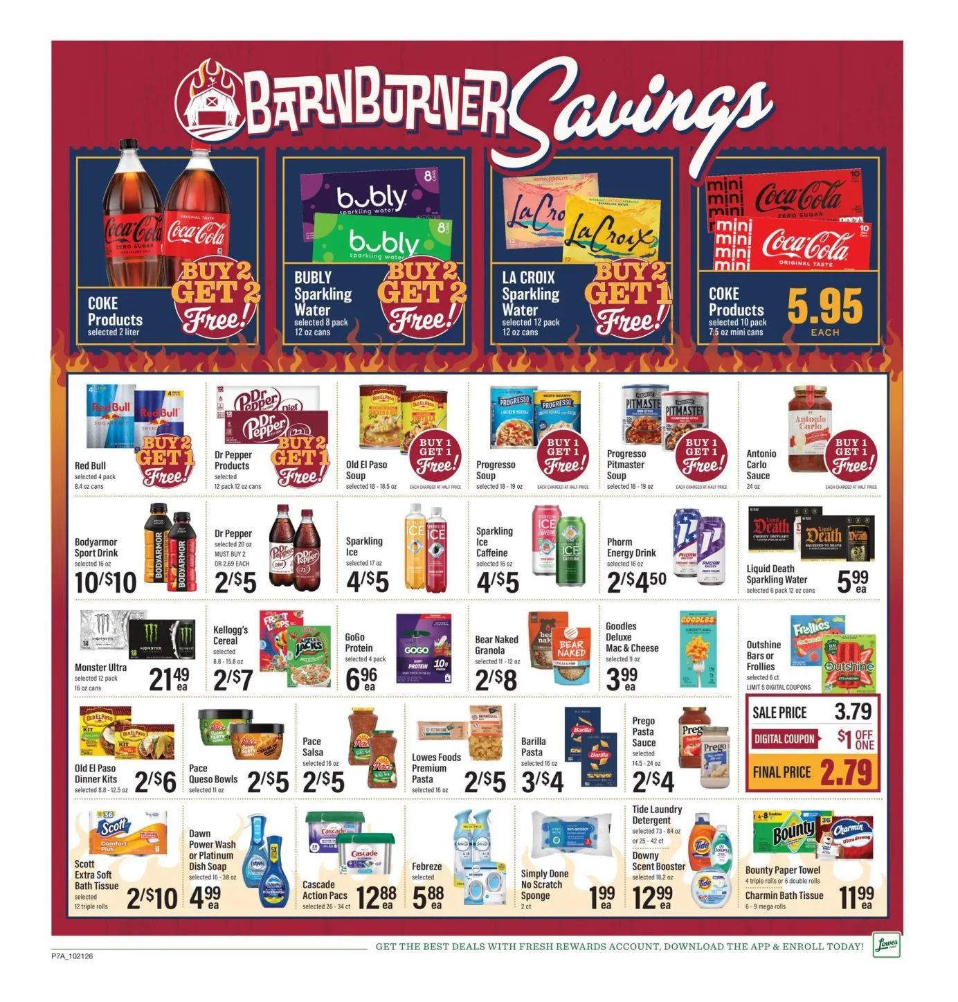Weekly promotion Lowes Foods — 2026-10-23 spanning from October 21 to October 27 2026 - Page 10 for Catalogue 365
