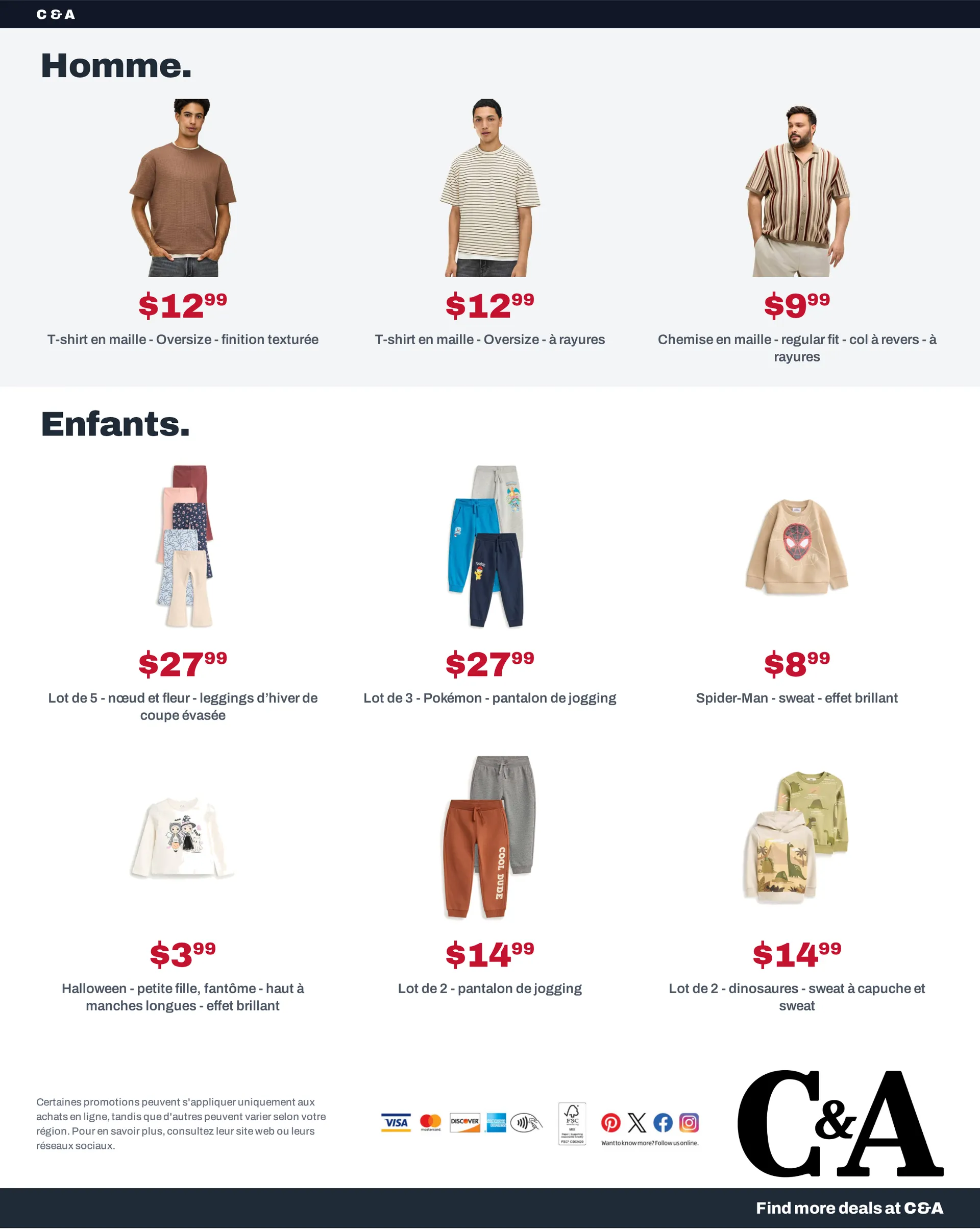 C&A — 2026-10-28 du 28 octobre au 12 novembre 2026 - Catalogue page 10