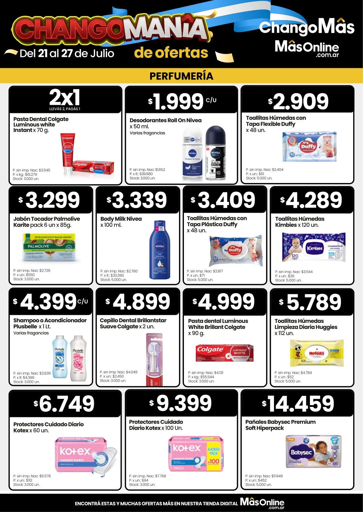 Ofertas de Changomas — 2026-07-21 21 de julio al 27 de julio 2026 - Página 10 del catálogo