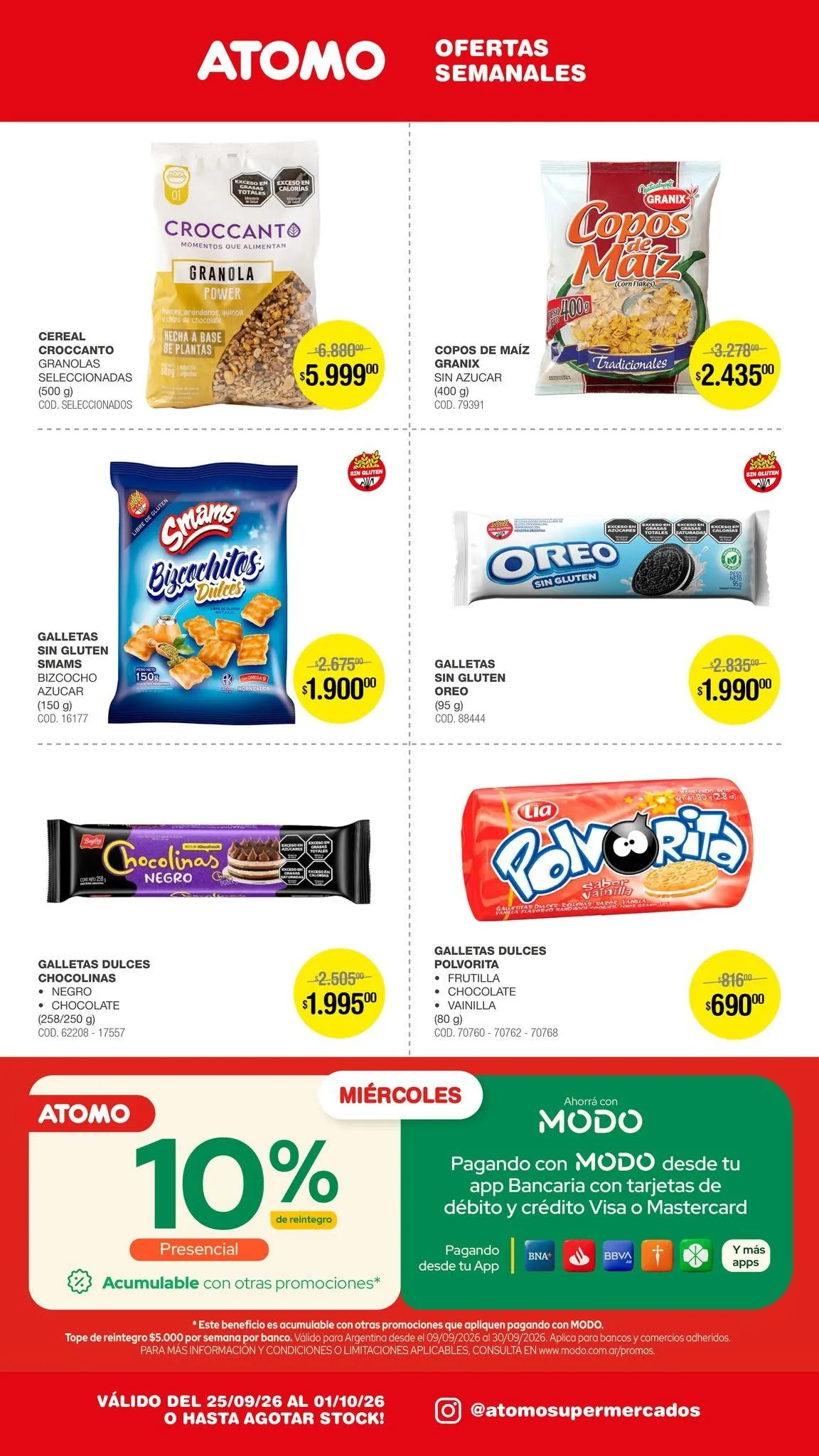 Ofertas de Atomo — 2026-09-29 29 de septiembre al 2 de octubre 2026 - Página 10 del catálogo