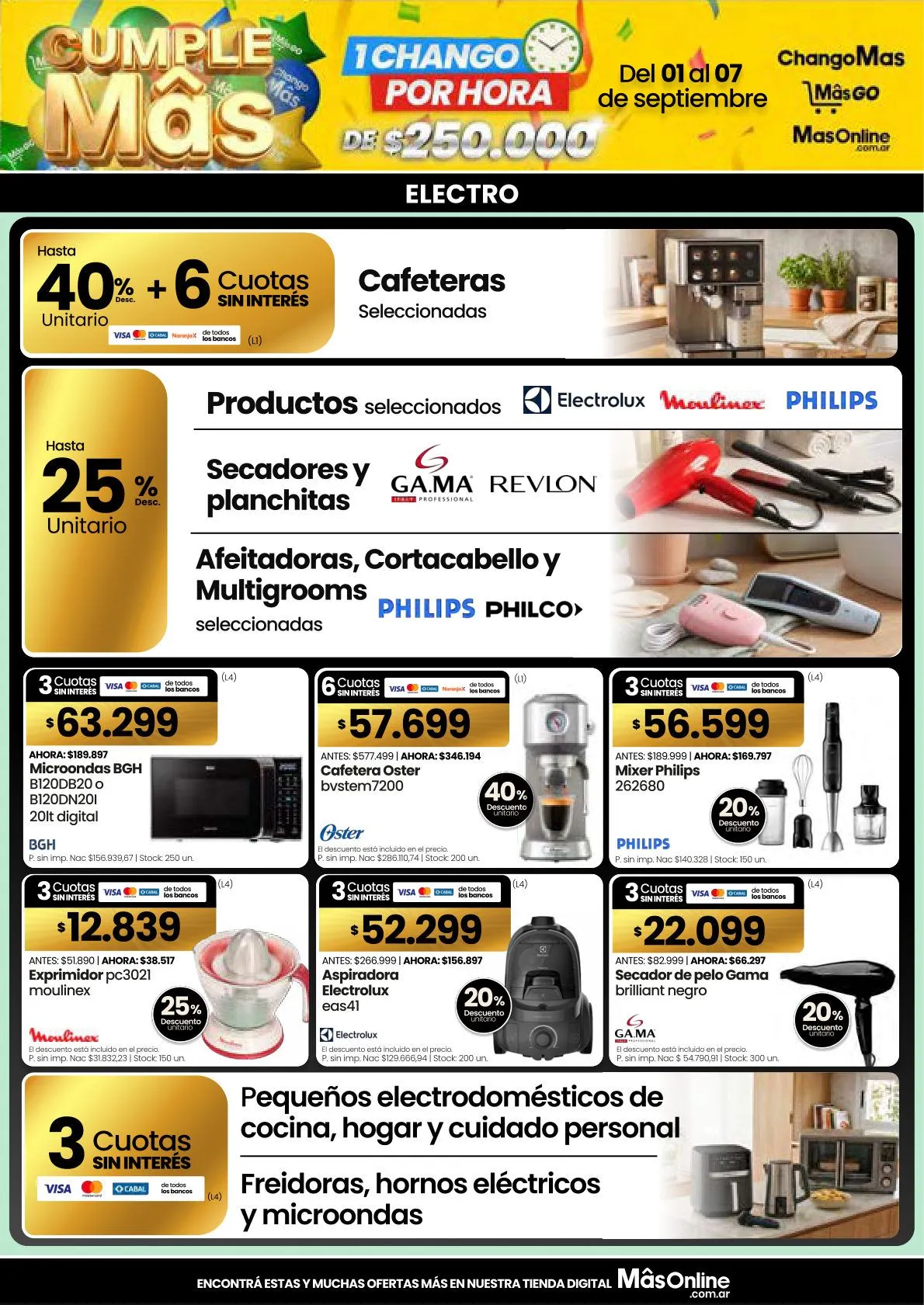 Ofertas de Changomas — 2026-09-02 2 de septiembre al 7 de septiembre 2026 - Página 10 del catálogo