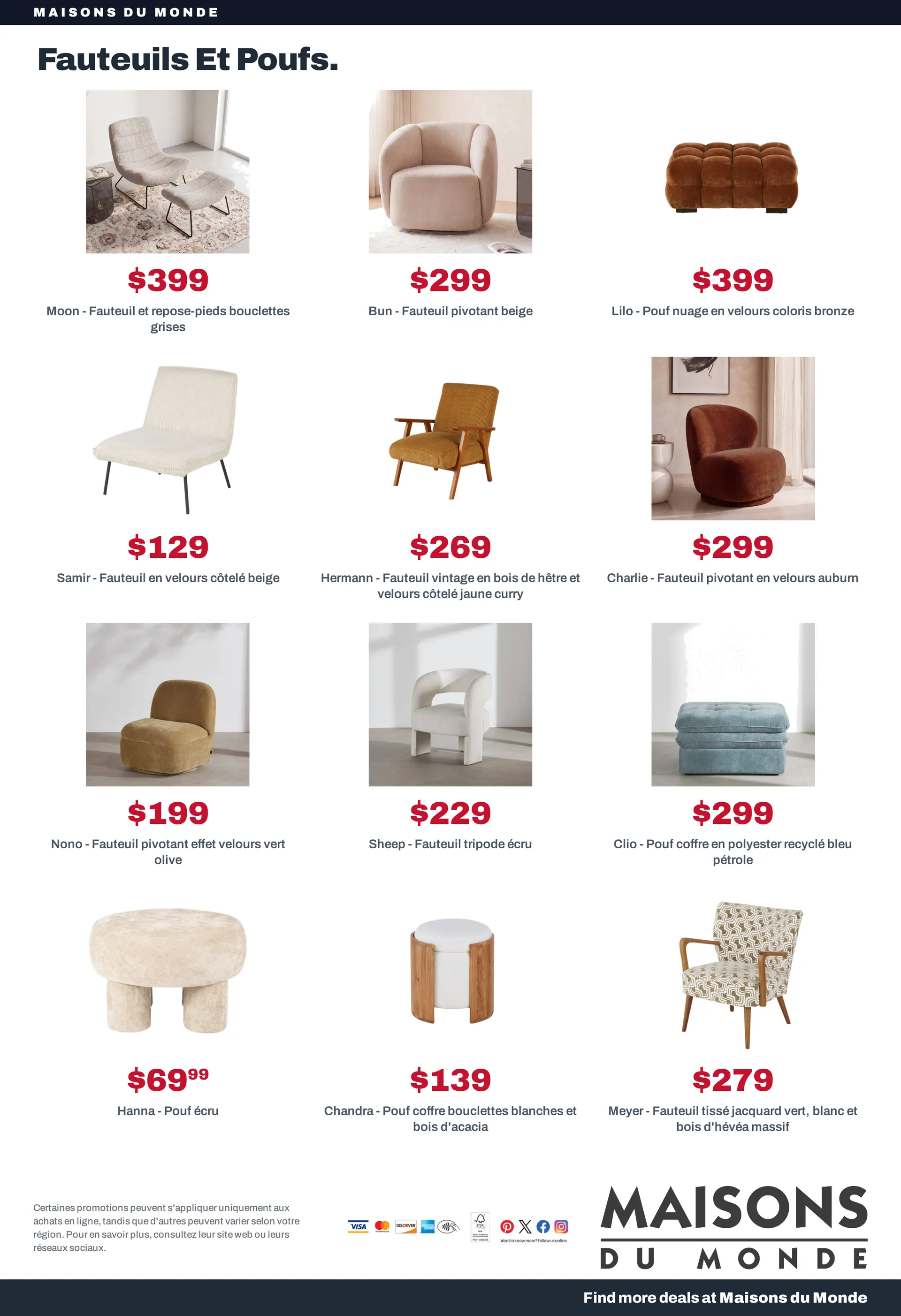 Maisons du Monde — 2026-10-27 du 27 octobre au 11 novembre 2026 - Catalogue page 10