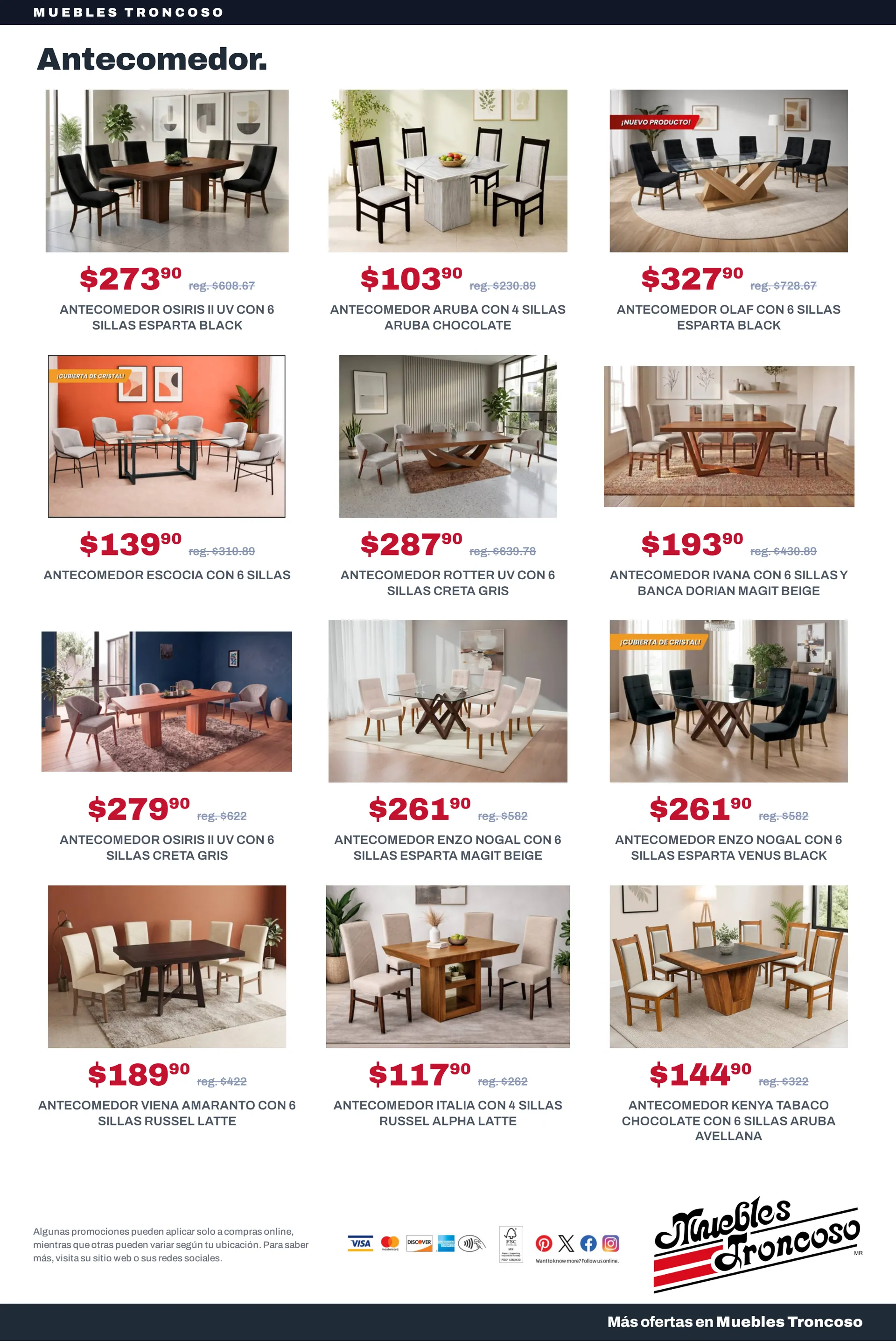 Catálogo de Muebles Troncoso — 2026-10-14 14 de octubre al 28 de octubre 2026 - Pagina 10