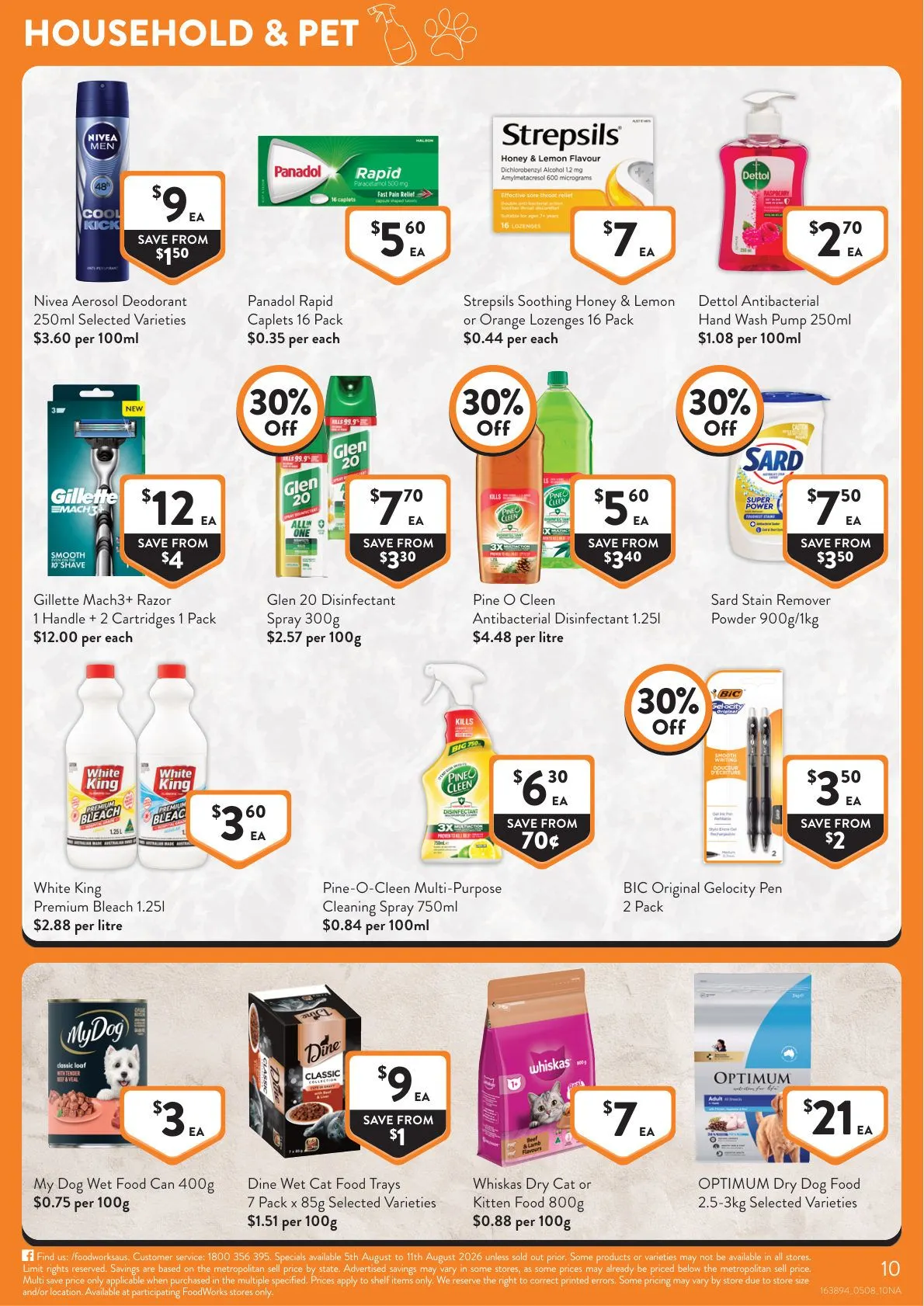 Foodworks — 2026-08-05 - Catalogue valid from 5 August to 11 August 2026 - page 10