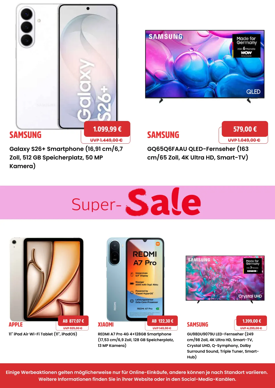 Multimedia % Sale von 7. Juli bis 22. Juli 2026 - Prospekt seite 10