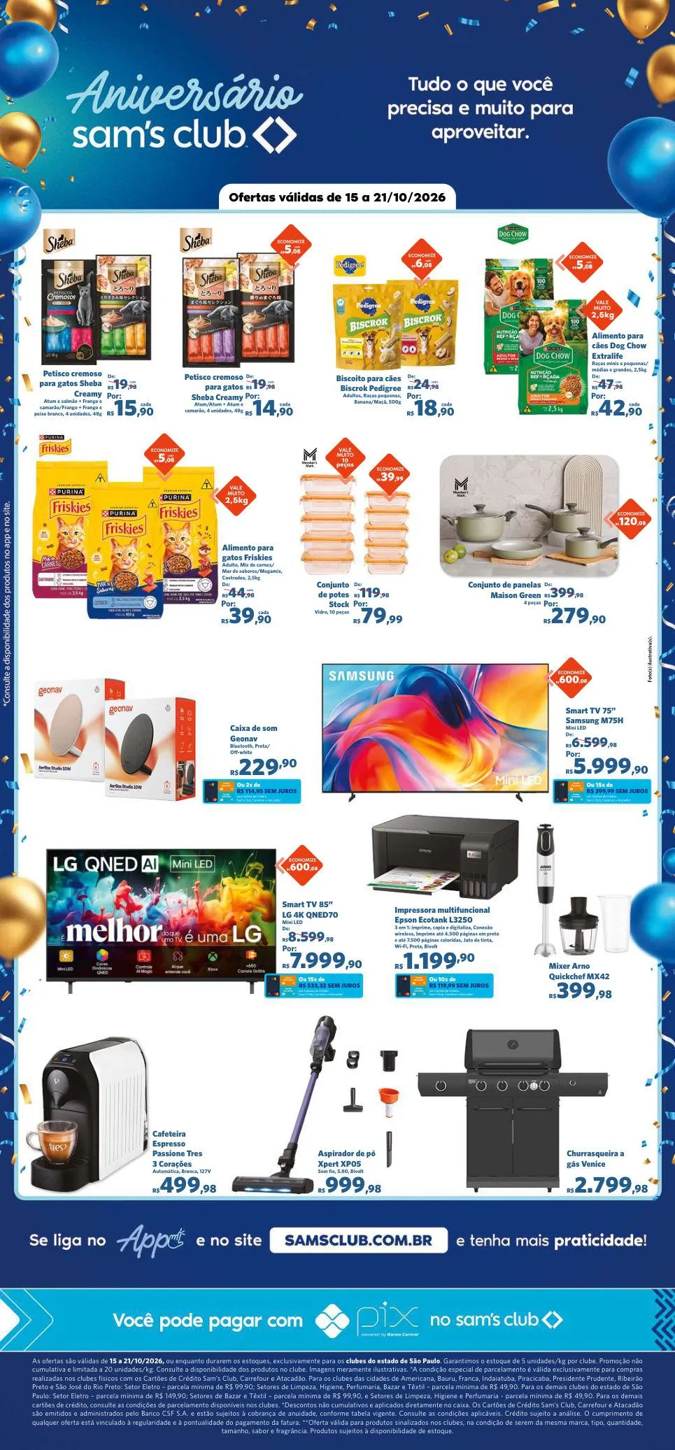 Encarte de Sam's Club — 2026-10-20 20 de outubro até 22 de outubro 2026 - Pagina 10