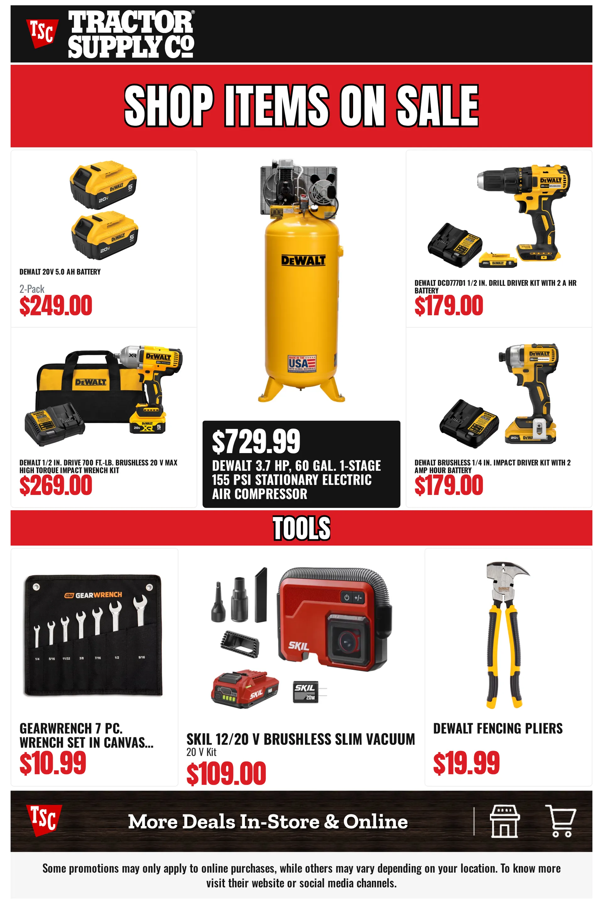 Weekly promotion Tractor Supply Co. — Catálogo 2 — 2026-10-20 spanning from October 20 to October 27 2026 - Page 10 for Catalogue 365