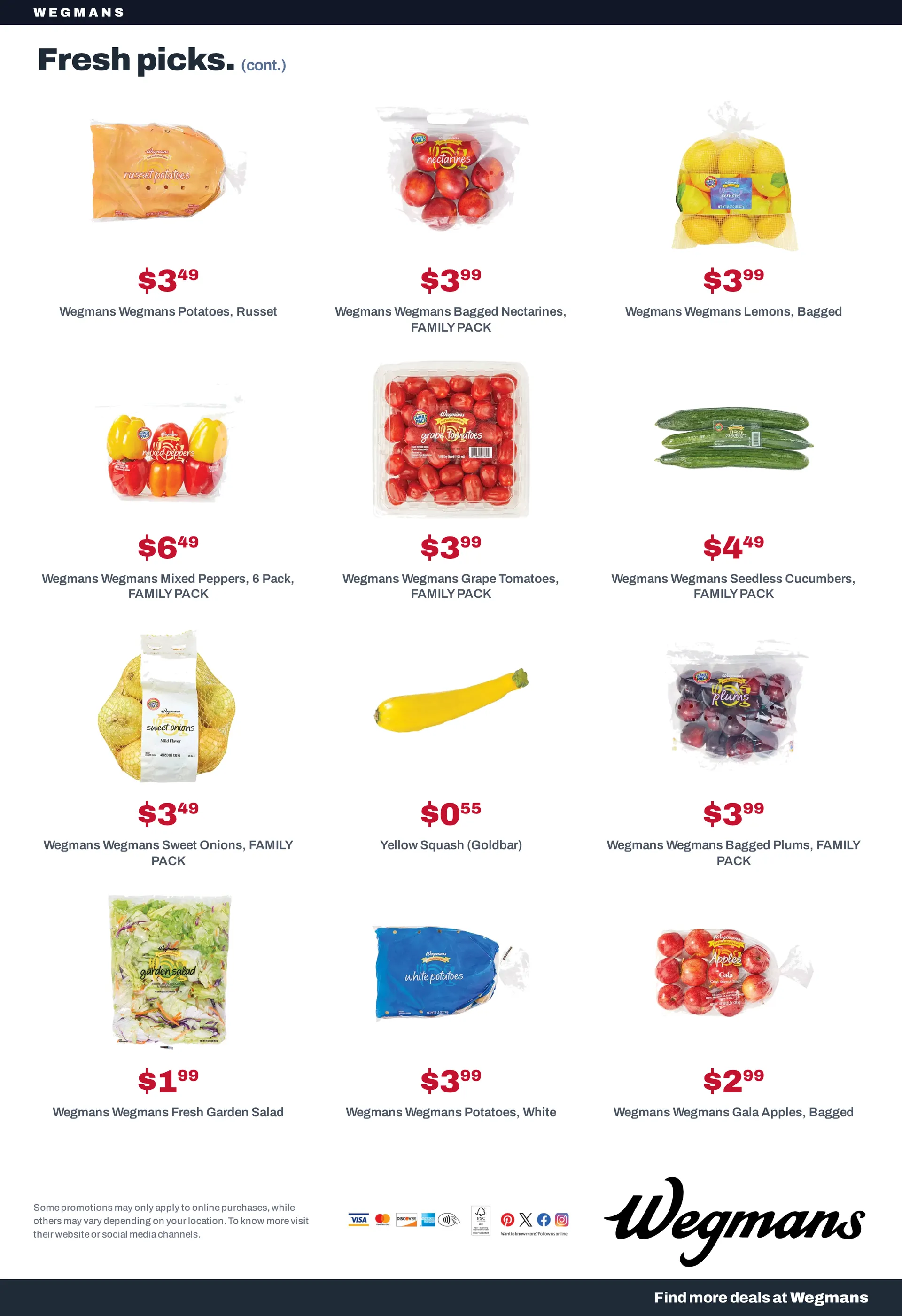 Weekly promotion Wegmans — 2026-08-28 spanning from August 28 to September 11 2026 - Page 10 for Catalogue 365