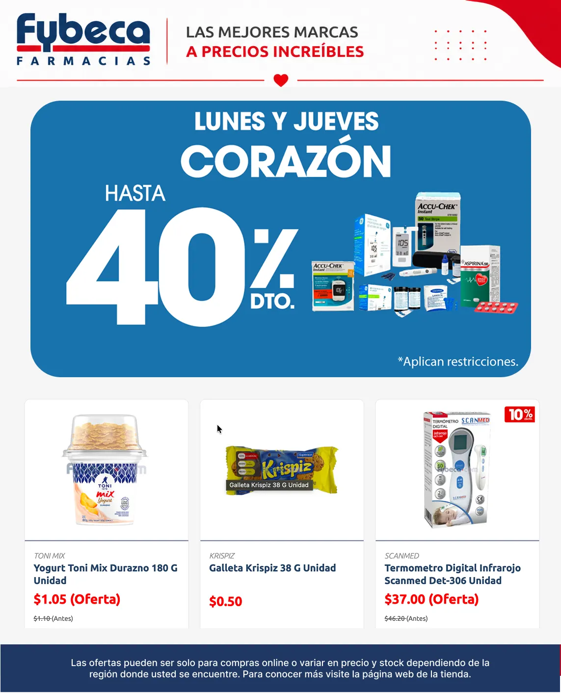 Catalogo de Fybeca — 2026-08-28 28 de agosto al 14 de septiembre 2026 - Pag 10