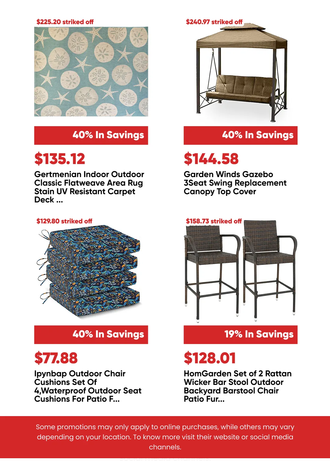 Weekly ad Patio Furniture Deals from July 8 to July 23 2026 - Page 10
