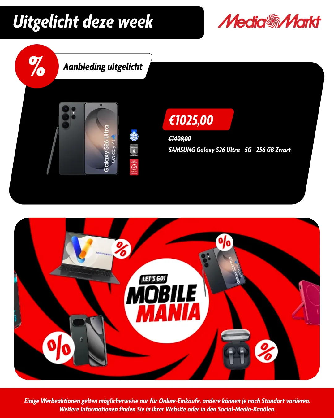 Alle Mobile Mania deals! van 29 juli tot 13 augustus 2026 - Folder pagina 10
