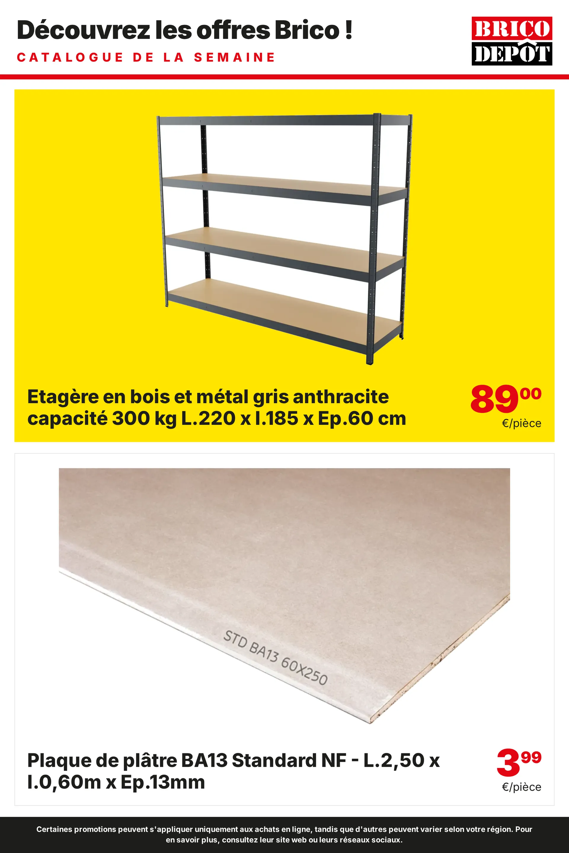 Brico Dépôt — 2026-10-22 du 22 octobre au 6 novembre 2026 - Catalogue page 11