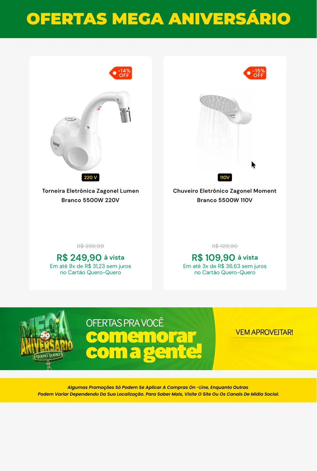 Encarte de Oferta Mega Aniversario! 30 de julho até 13 de agosto 2026 - Pagina 11
