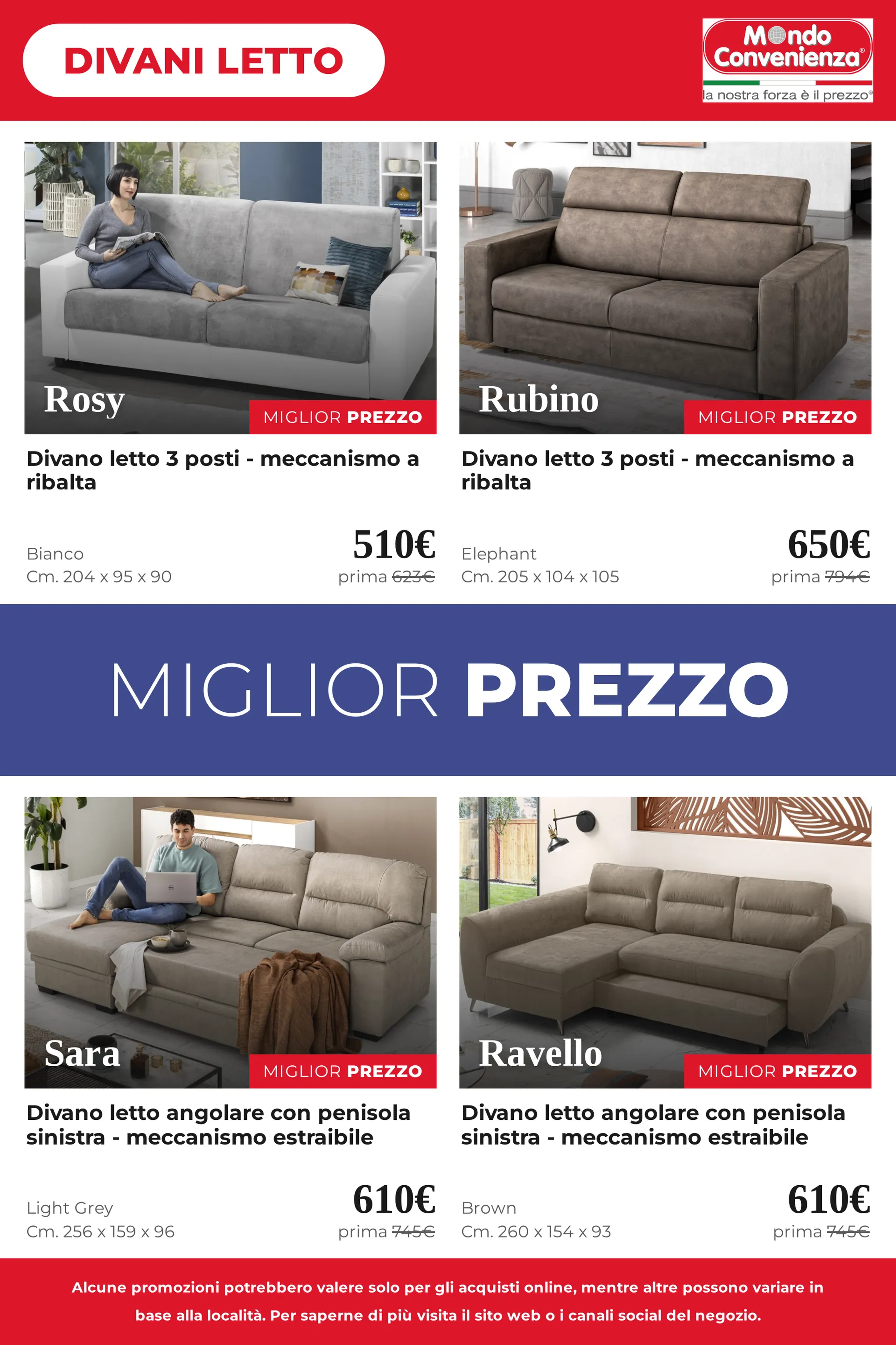Mondo Convenienza — Catálogo 2 — 2026-10-27 da 27 ottobre a 13 novembre di 2026 - Pagina del volantino 11
