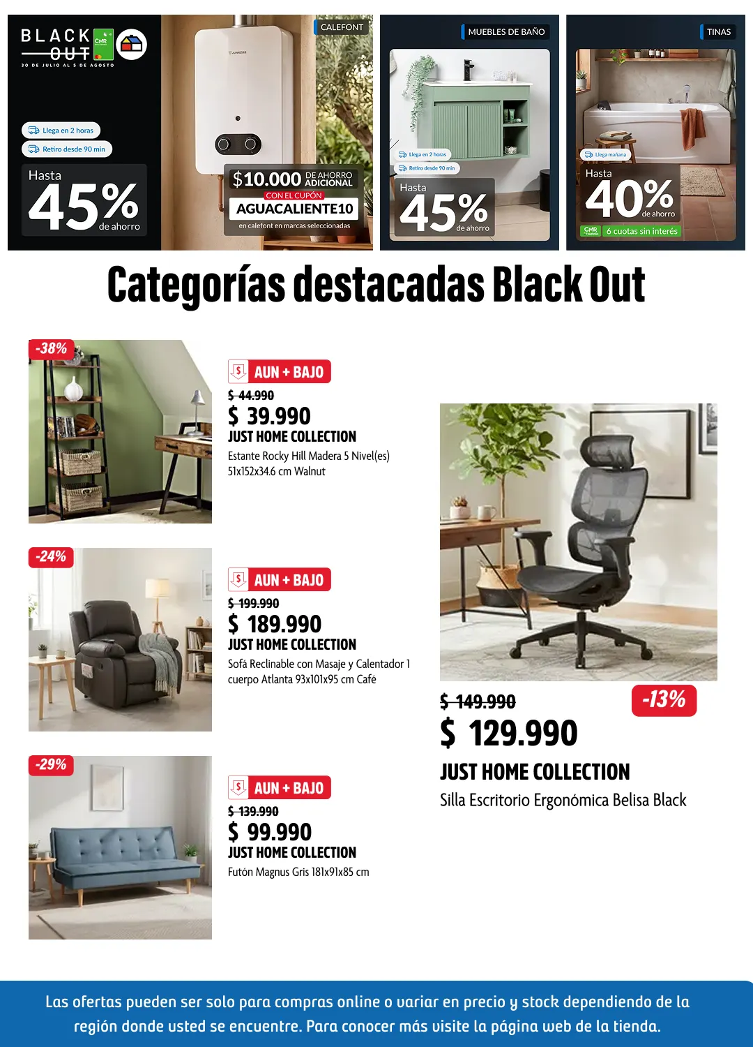 Catálogo de Ofertas Black Out 3 de agosto al 18 de agosto 2026 - Página 11