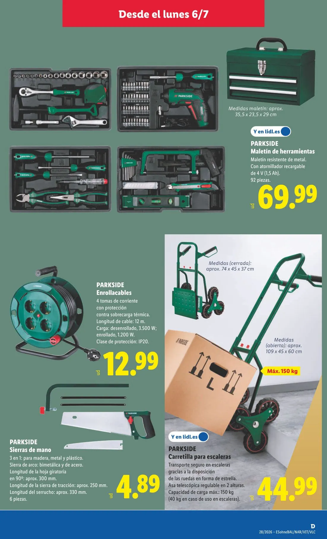 Catálogo de Lidl — Folleto Bazar 6 de julio al 17 de julio 2026 - Página 11