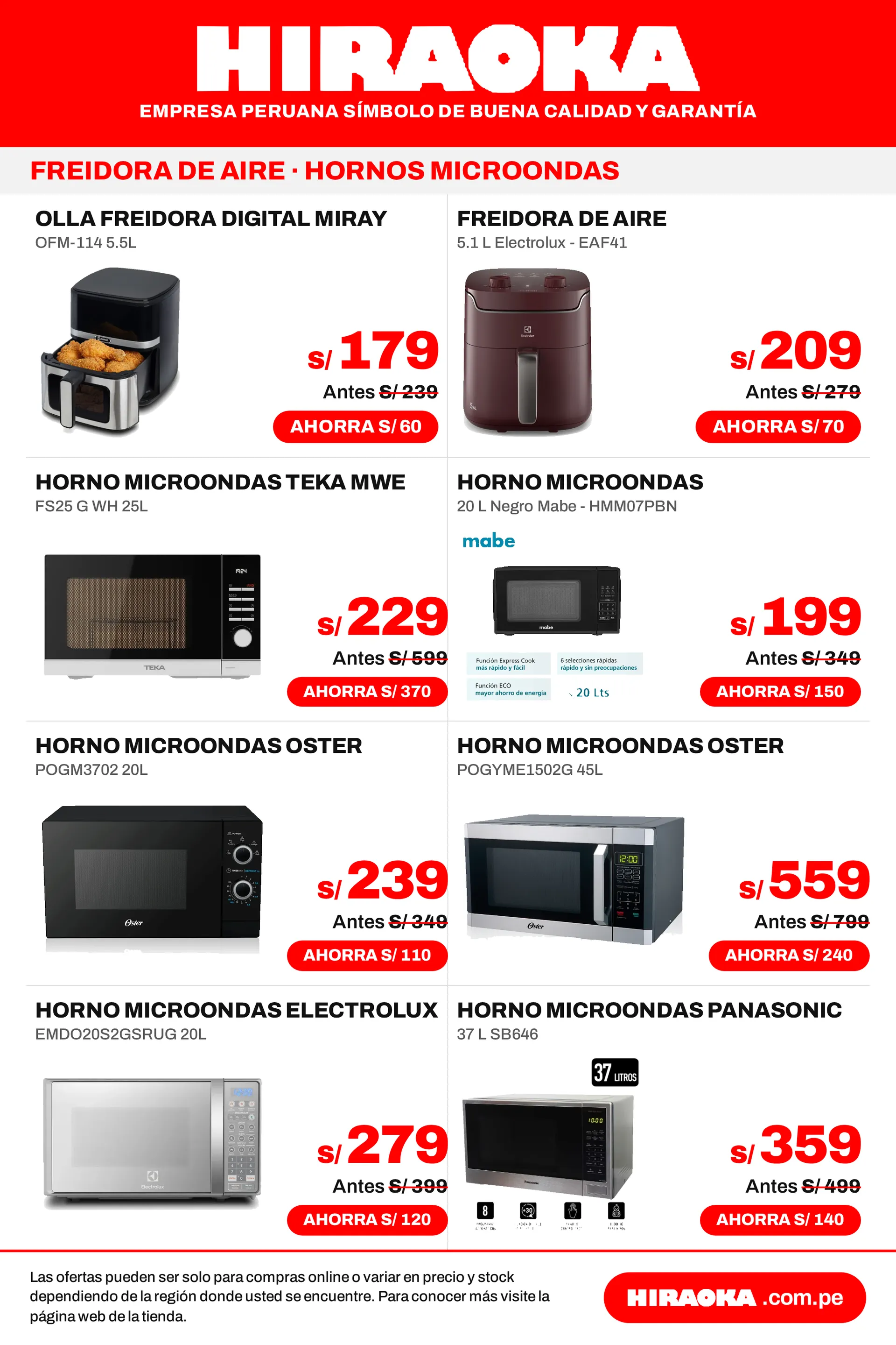 Catalogo de Hiraoka — 2026-10-06 6 de octubre al 21 de octubre 2026 - Pag 11