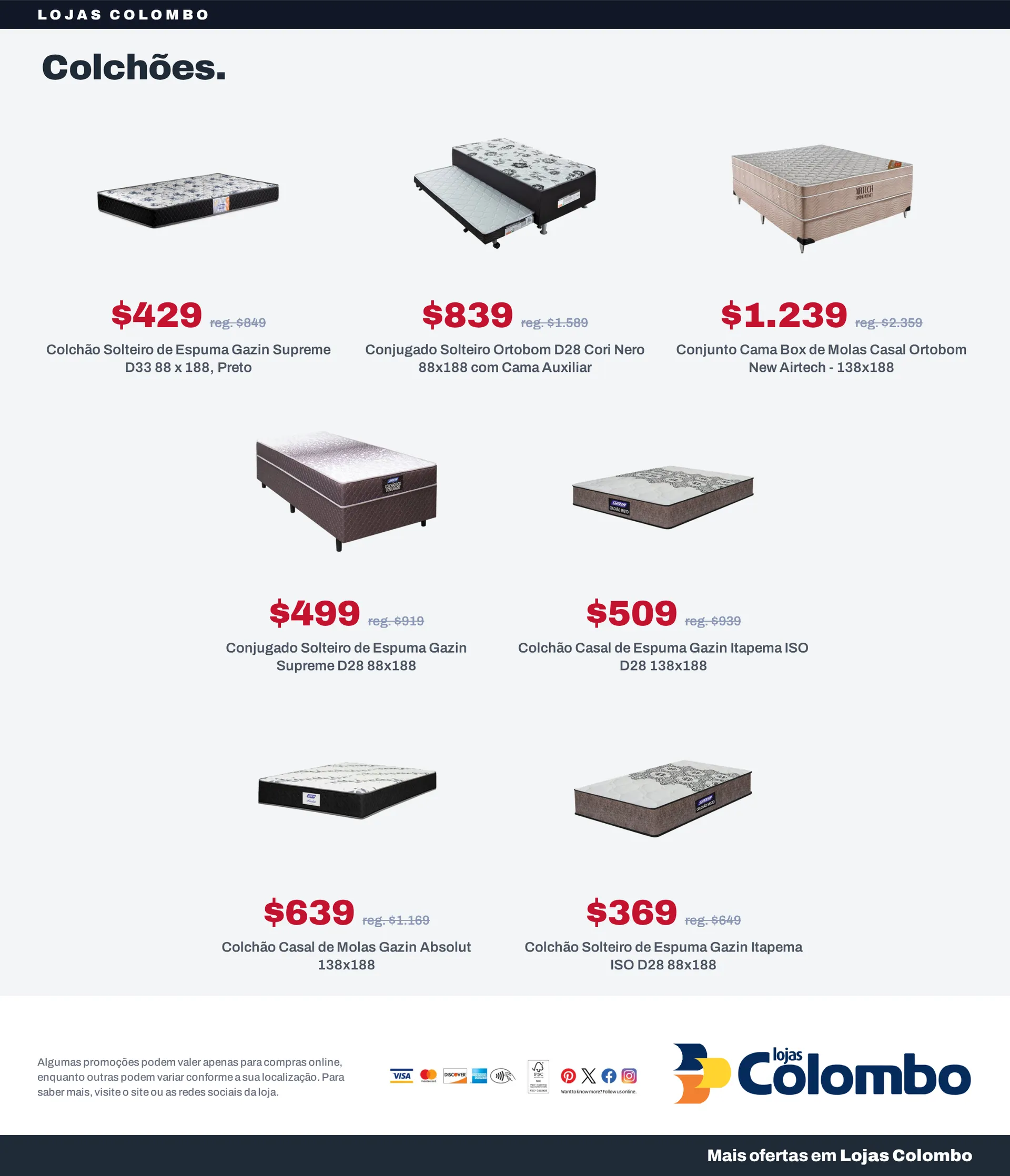Encarte de Lojas Colombo — 2026-09-24 24 de setembro até 1 de outubro 2026 - Pagina 11
