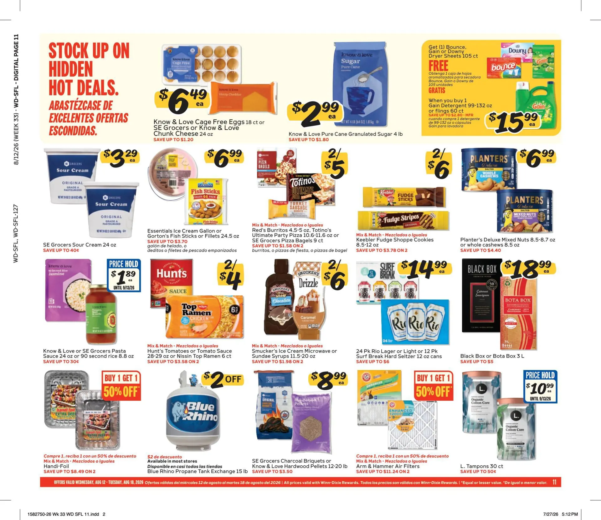 Weekly promotion Winn Dixie — 2026-08-12 spanning from August 12 to August 18 2026 - Page 11 for Catalogue 365