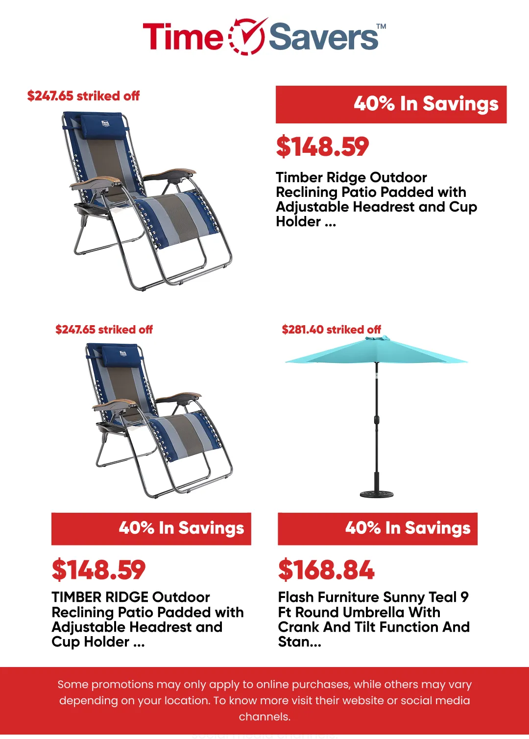 Weekly ad Patio Furniture Deals from July 8 to July 23 2026 - Page 11