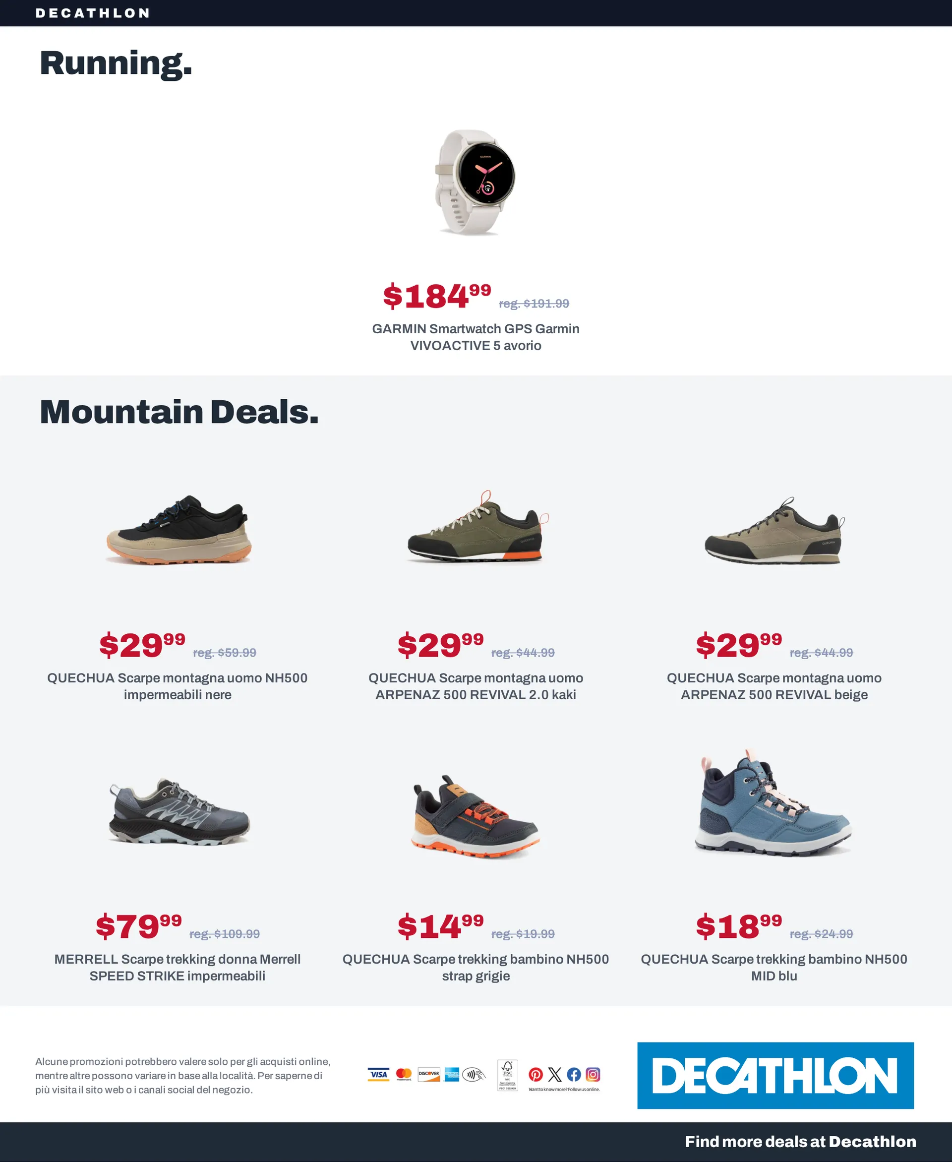 Decathlon — Catálogo 1 — 2026-09-08 da 8 settembre a 23 settembre di 2026 - Pagina del volantino 11