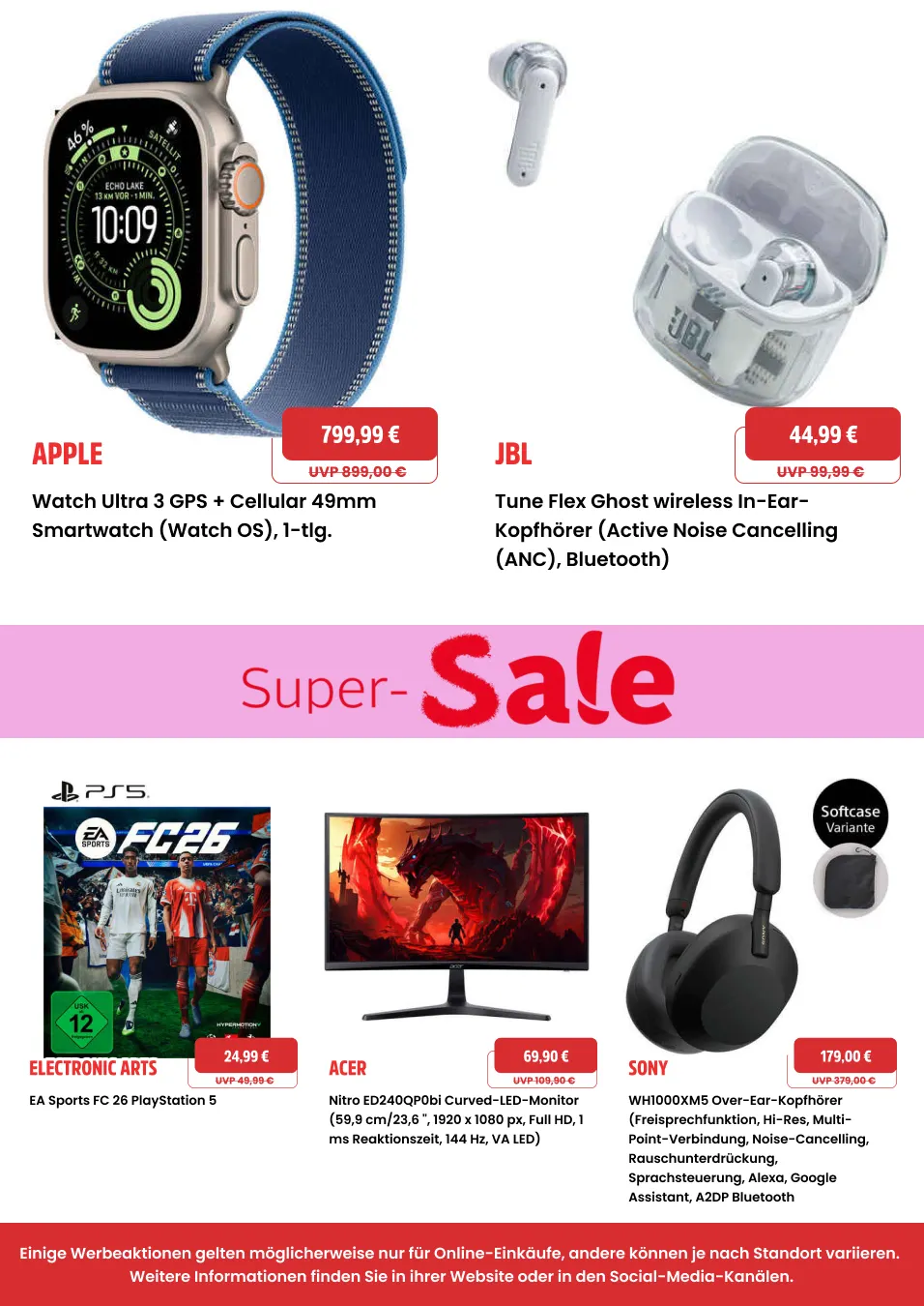 Multimedia % Sale von 7. Juli bis 22. Juli 2026 - Prospekt seite 11