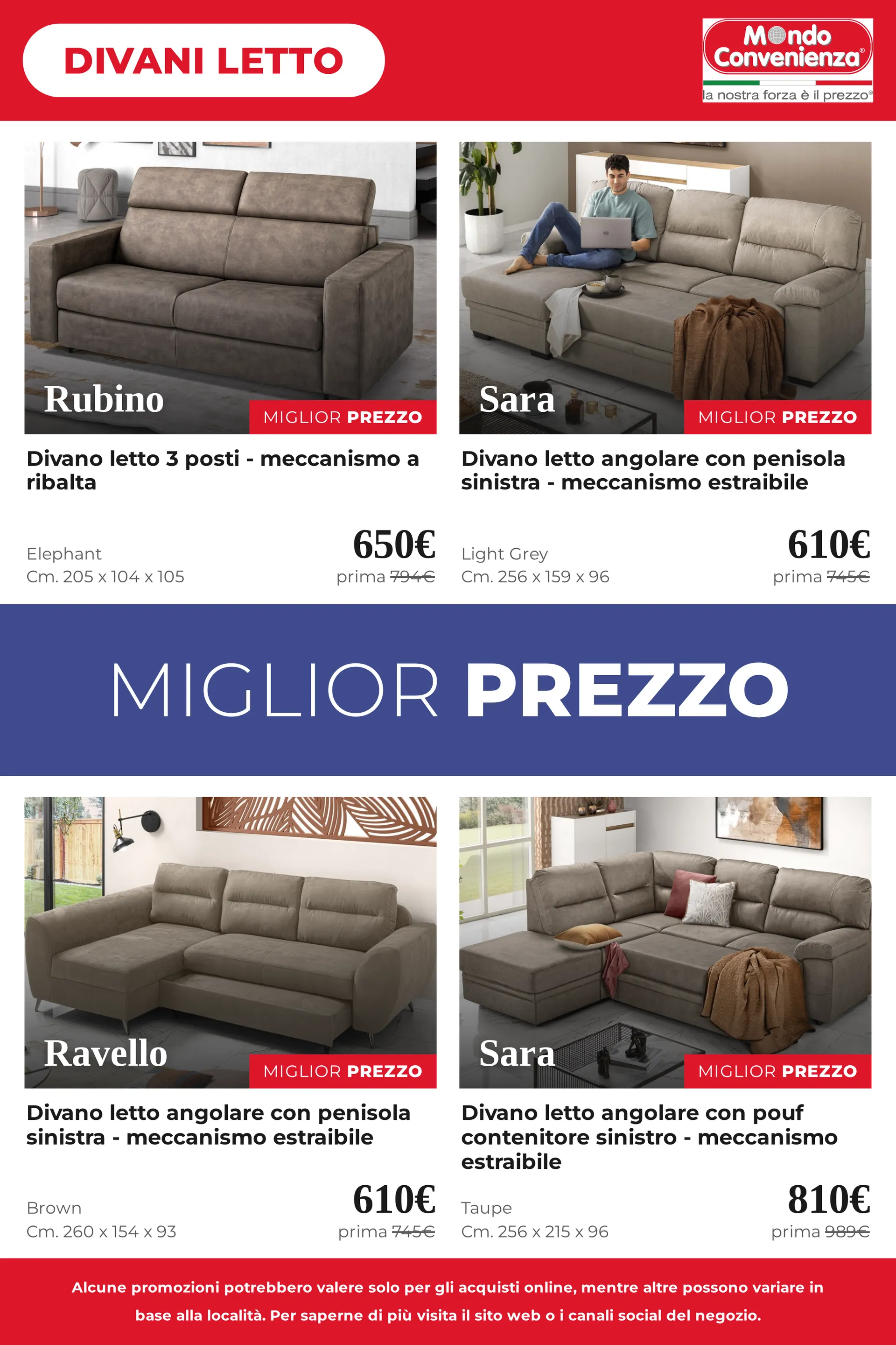 Mondo Convenienza — Catálogo 1 — 2026-09-23 da 23 settembre a 12 ottobre di 2026 - Pagina del volantino 11