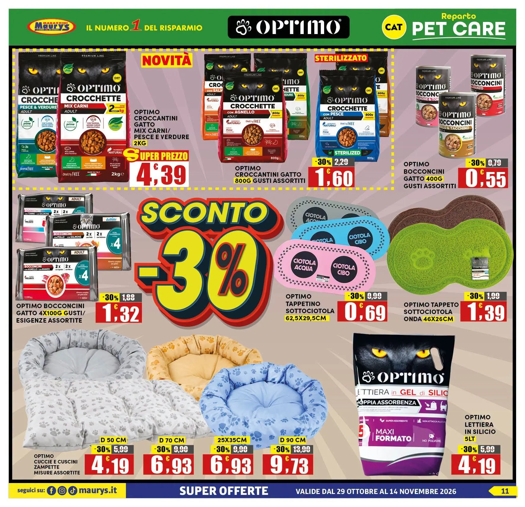 Maury's — 2026-10-29 da 29 ottobre a 14 novembre di 2026 - Pagina del volantino 11