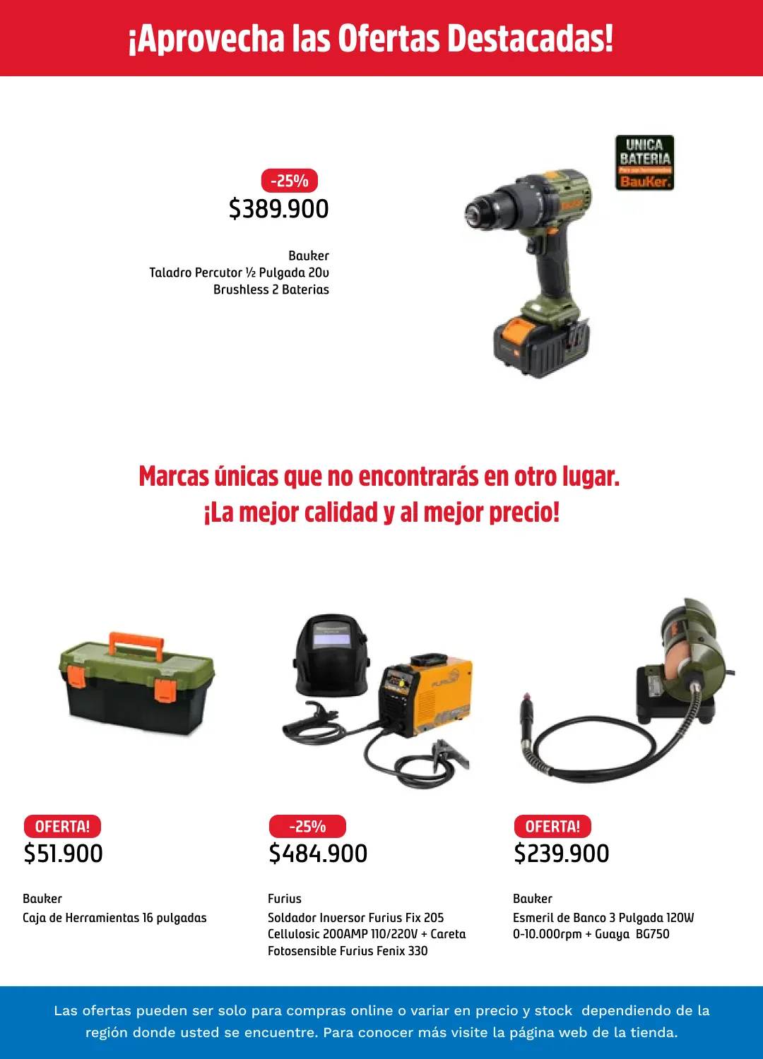 Catalogo de Ofertas en herramientas 14 de julio al 29 de julio 2026 - Pag 11