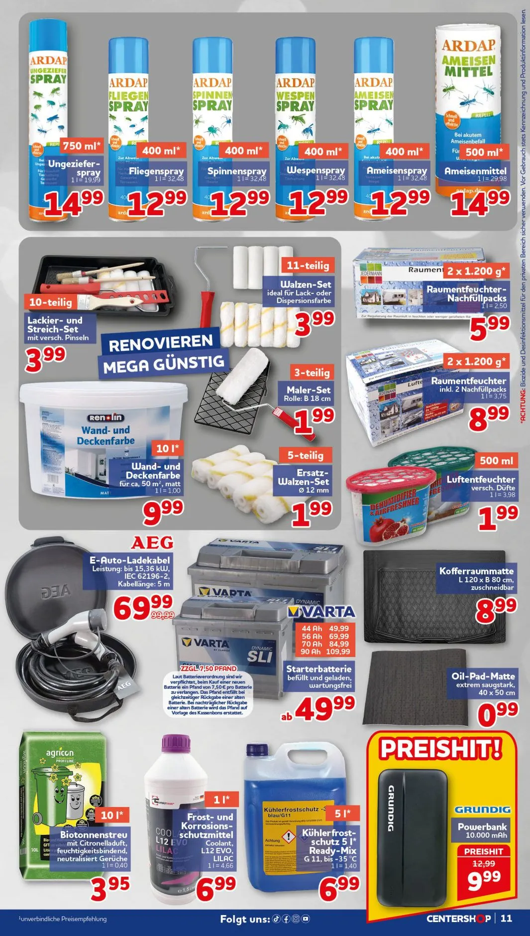 CENTERSHOP — 2026-09-23 von 21. September bis 26. September 2026 - Prospekt seite 11