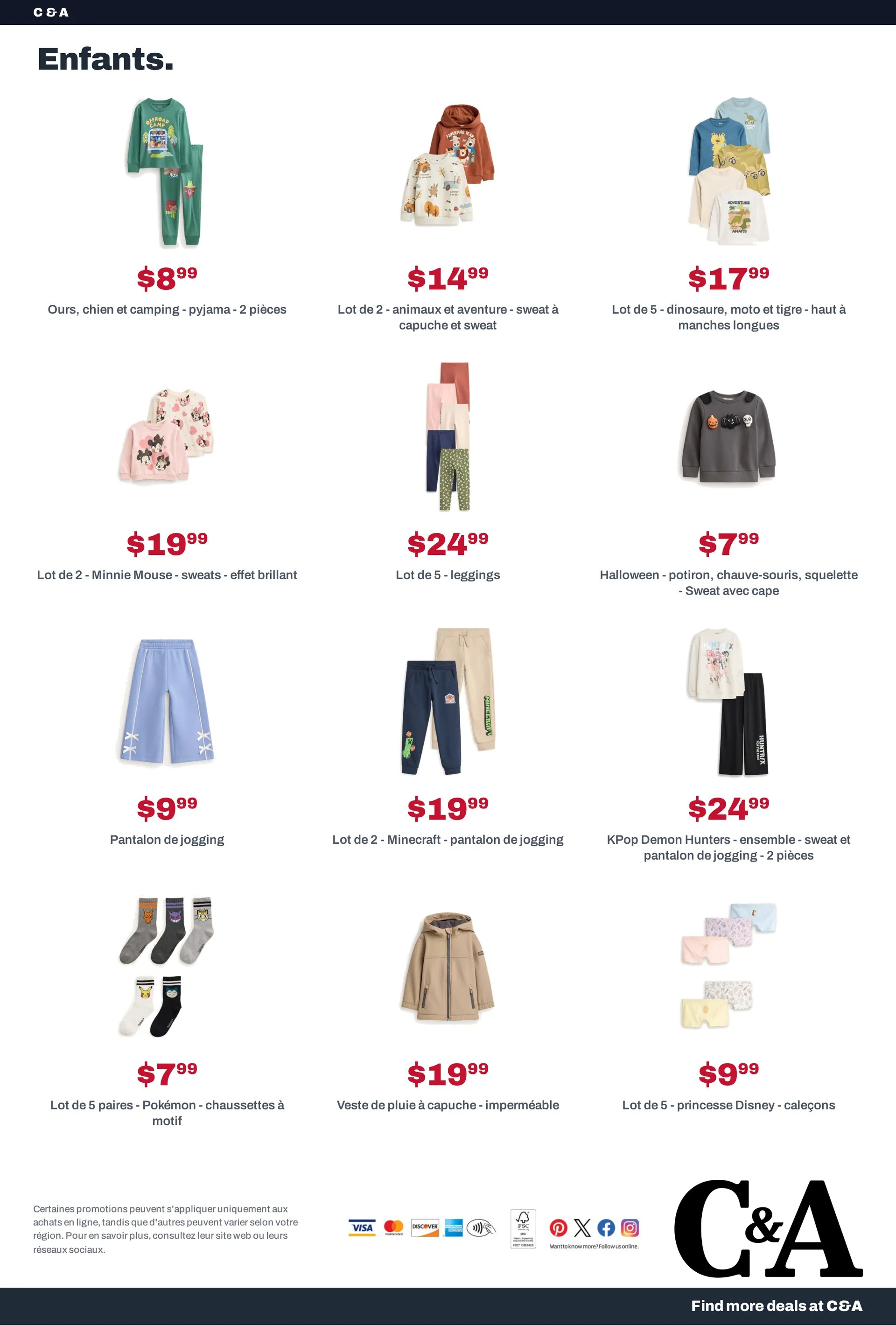 C&A — 2026-10-28 du 28 octobre au 12 novembre 2026 - Catalogue page 11