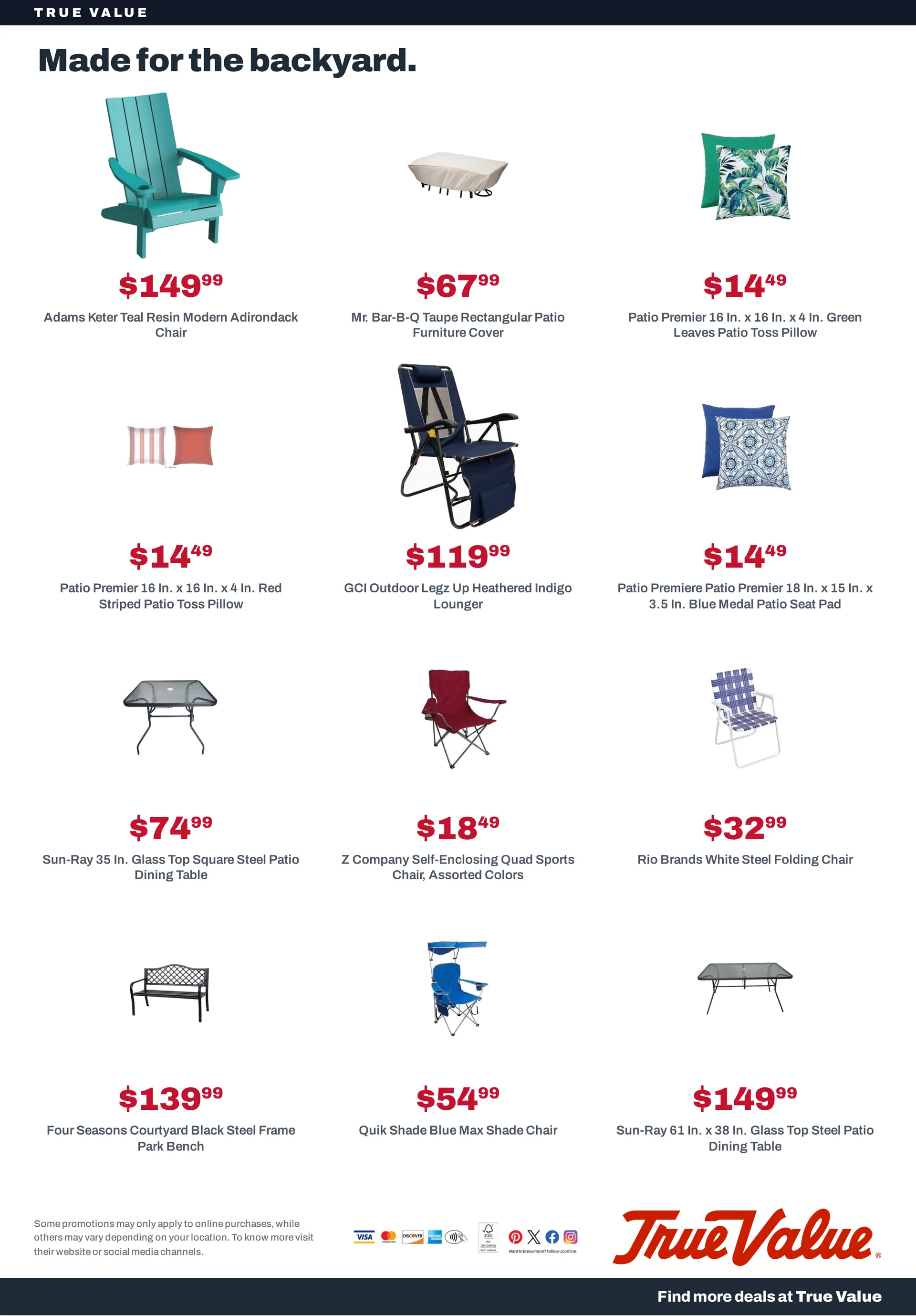 Weekly ad True Value — Outdoor — 2026-09-15 from September 15 to September 30 2026 - Page 11