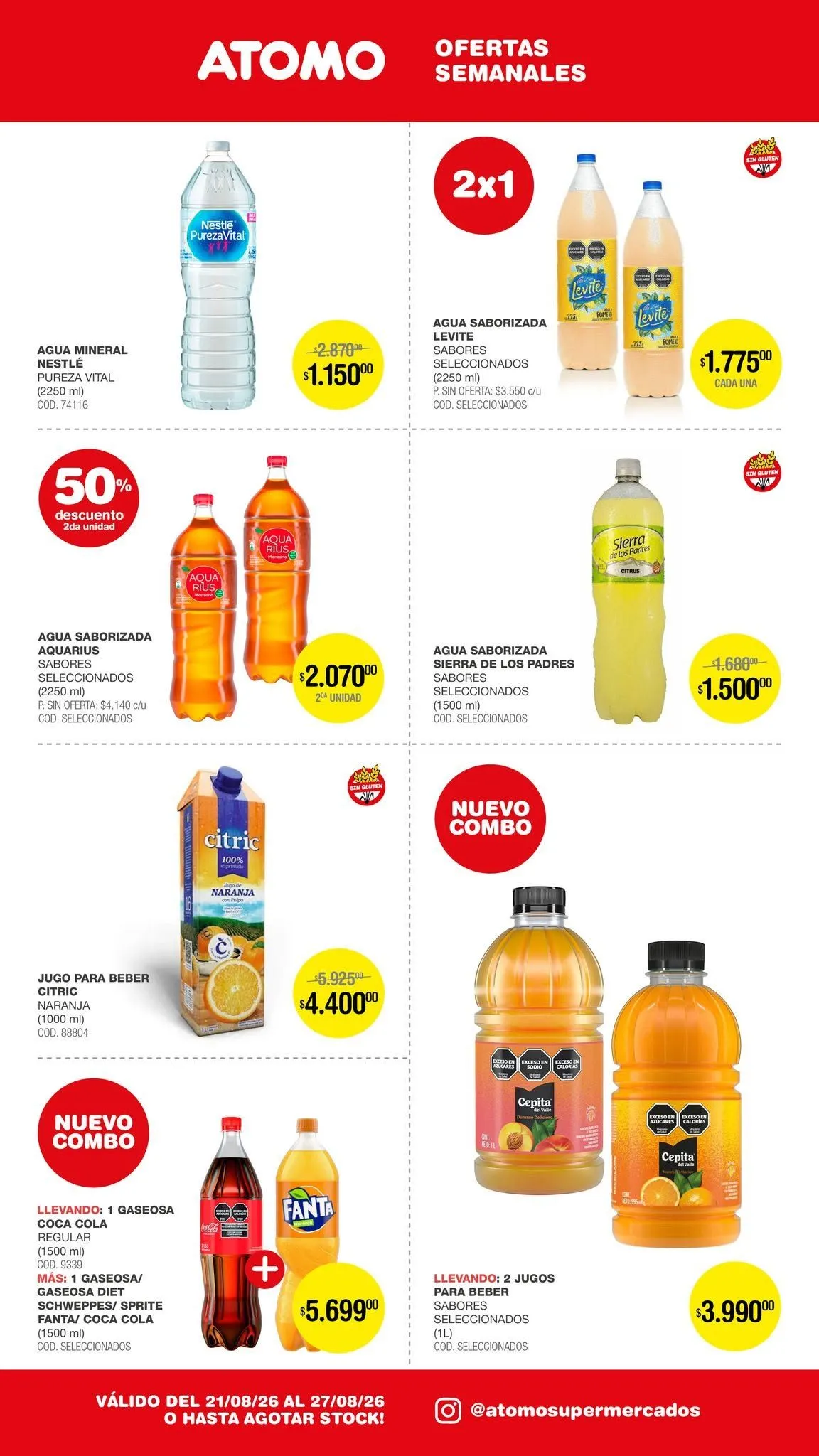 Ofertas de Atomo — 2026-08-26 21 de agosto al 27 de agosto 2026 - Página 11 del catálogo