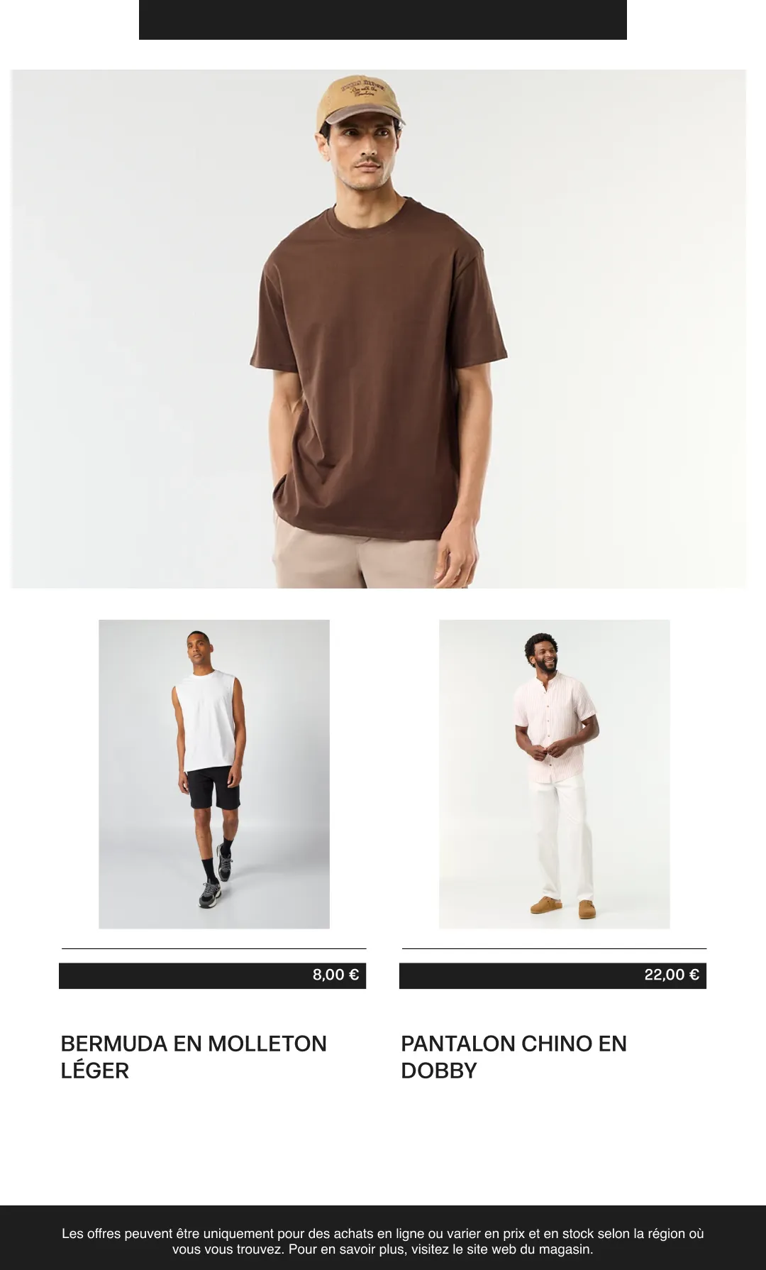 Vêtements homme du 6 août au 21 août 2026 - Catalogue page 11