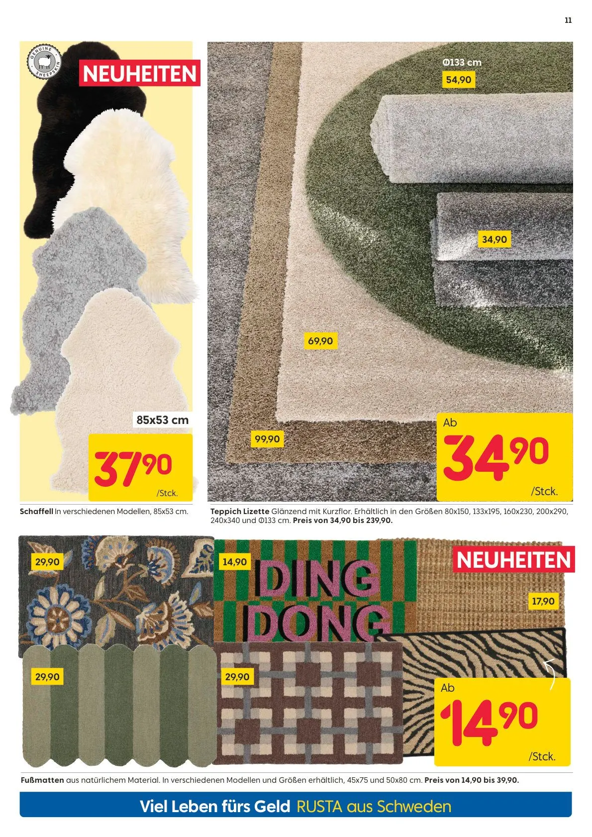 Rusta — 2026-09-13 von 13. September bis 18. September 2026 - Prospekt seite 11
