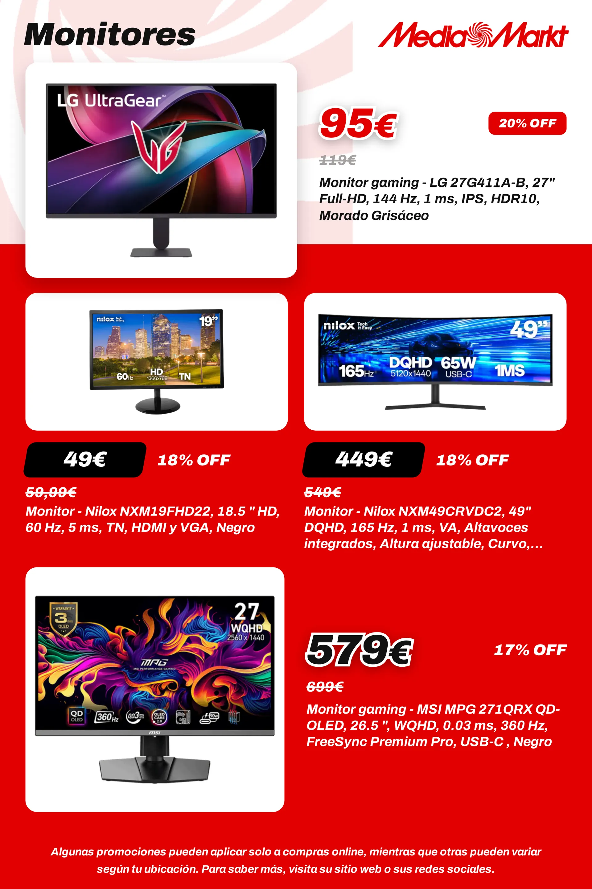 Catálogo de MediaMarkt — TVs y Monitores — 2026-09-14 14 de septiembre al 5 de octubre 2026 - Página 11