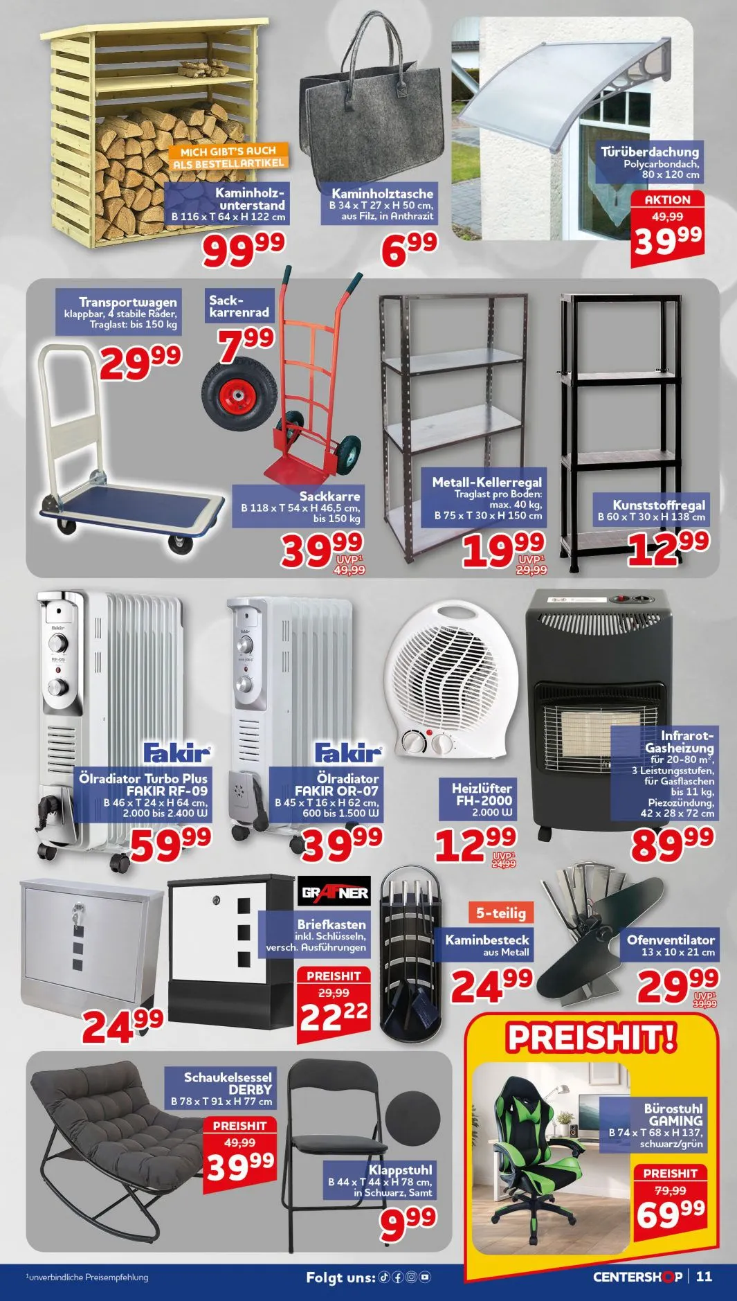CENTERSHOP — 2026-10-05 von 5. Oktober bis 10. Oktober 2026 - Prospekt seite 11