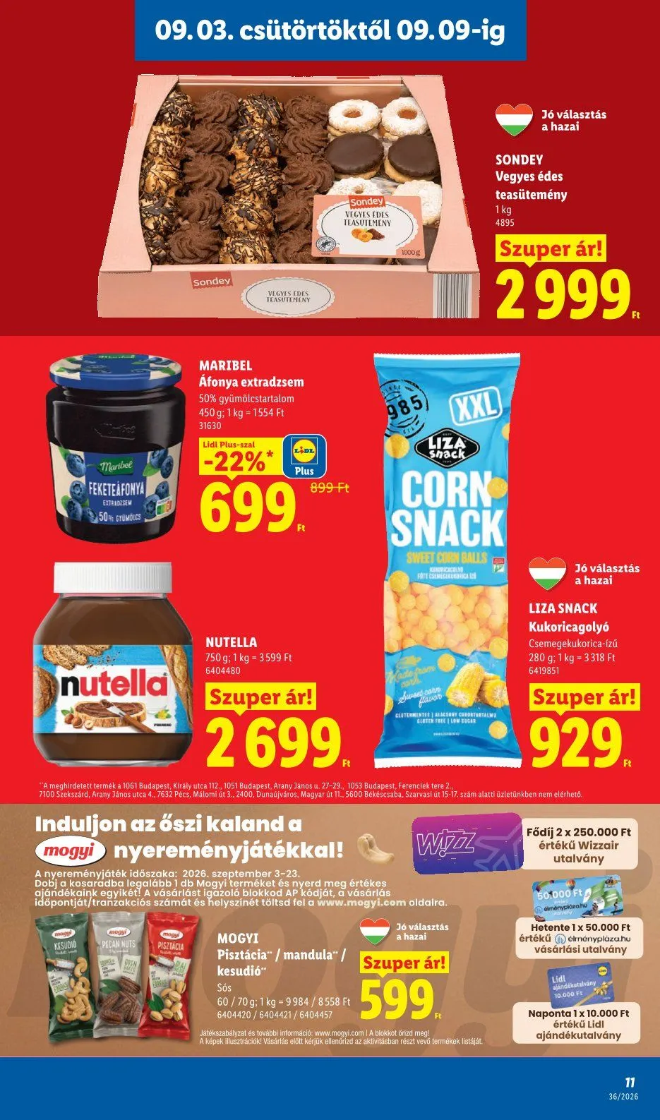 Katalógus Lidl — 2026-09-02 szeptember 2.-tól szeptember 5.-ig 2026. - Oldal 11