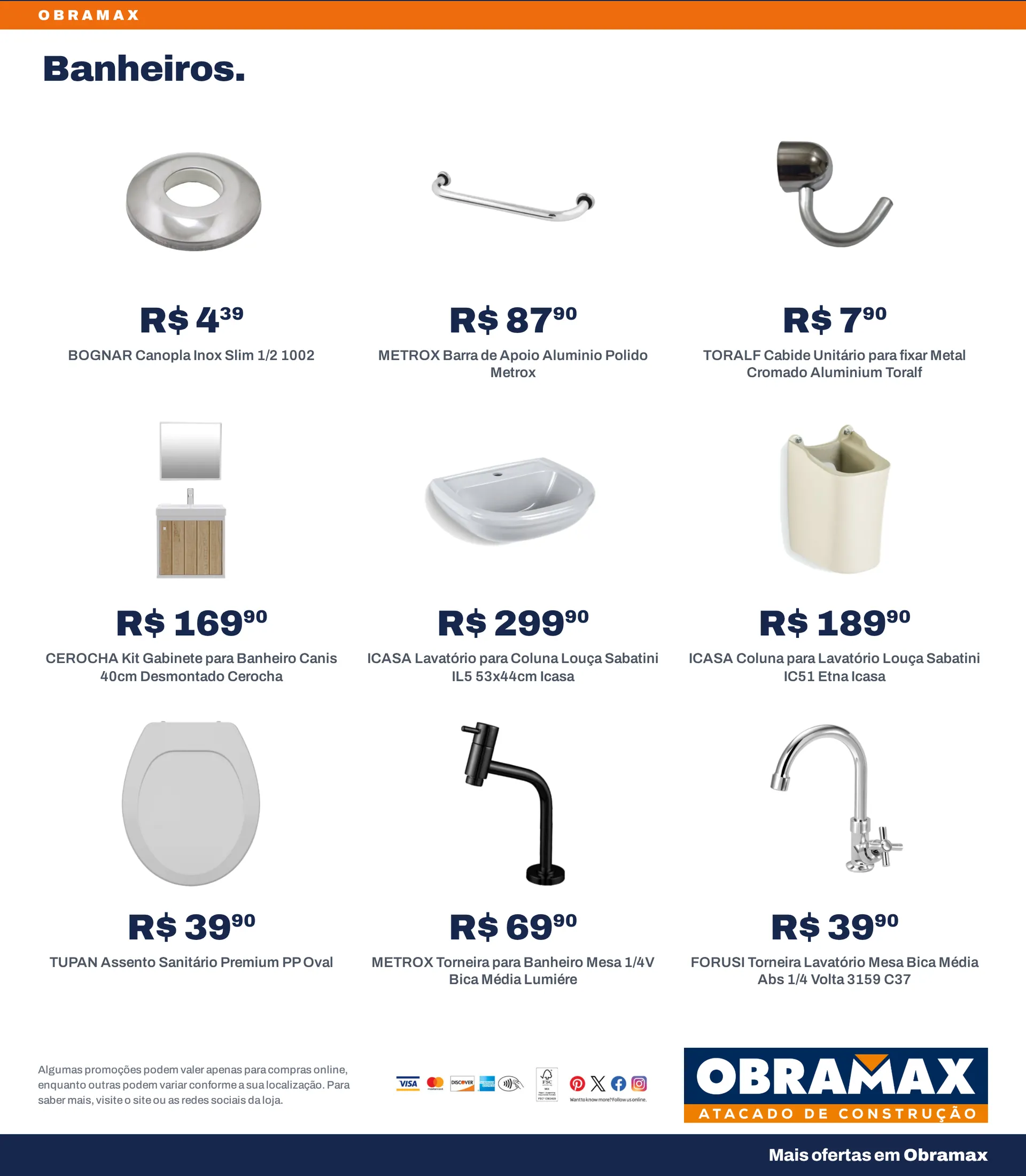 Encarte de Obramax — Construcao — 2026-10-27 27 de outubro até 13 de novembro 2026 - Pagina 11