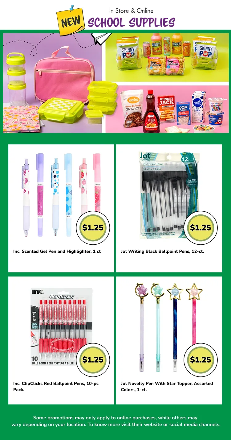 Weekly ad Back to college On sale from July 20 to August 4 2026 - Page 11