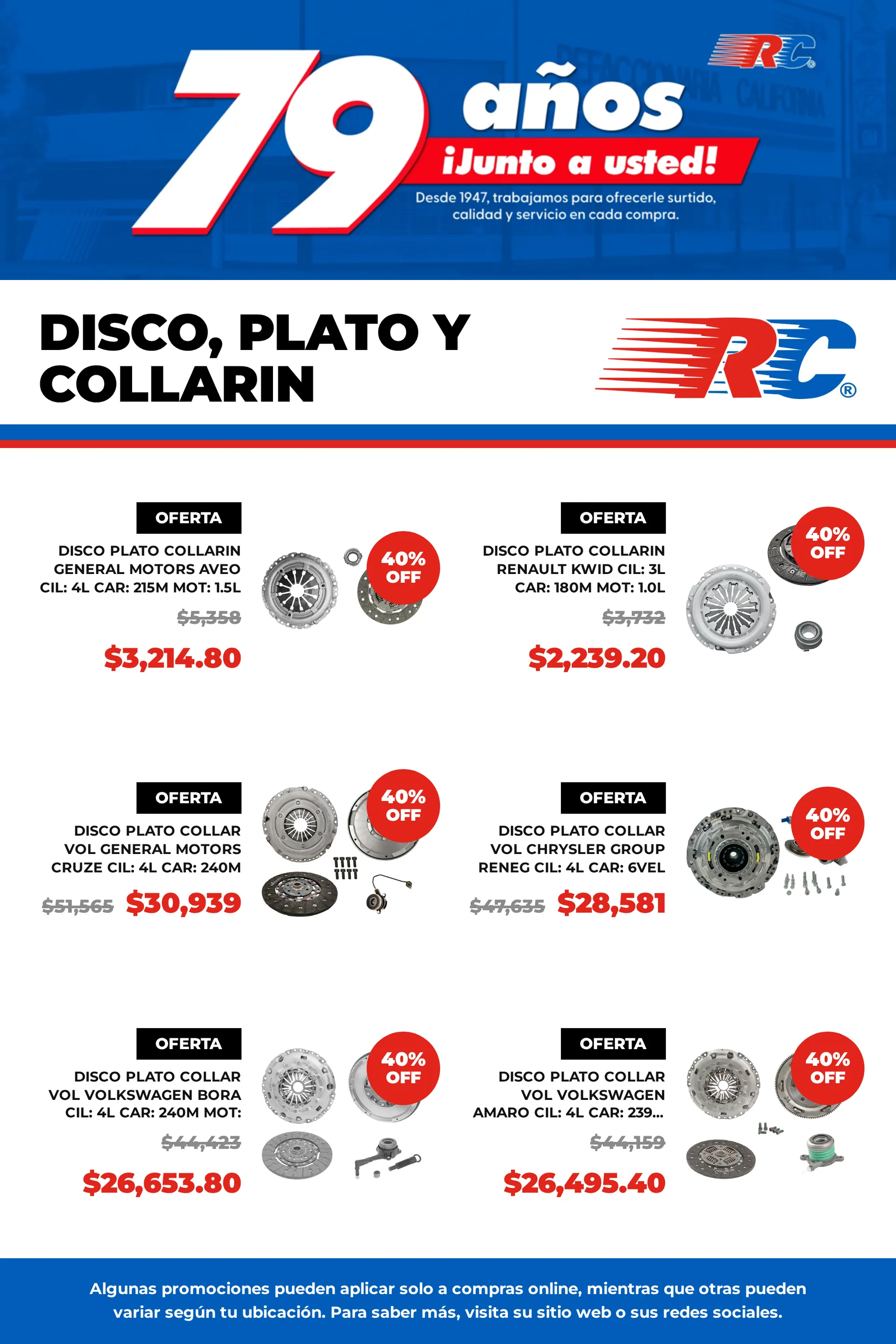 Catálogo de Refaccionaria California — Catálogo 1 — 2026-10-09 9 de octubre al 19 de octubre 2026 - Pagina 11
