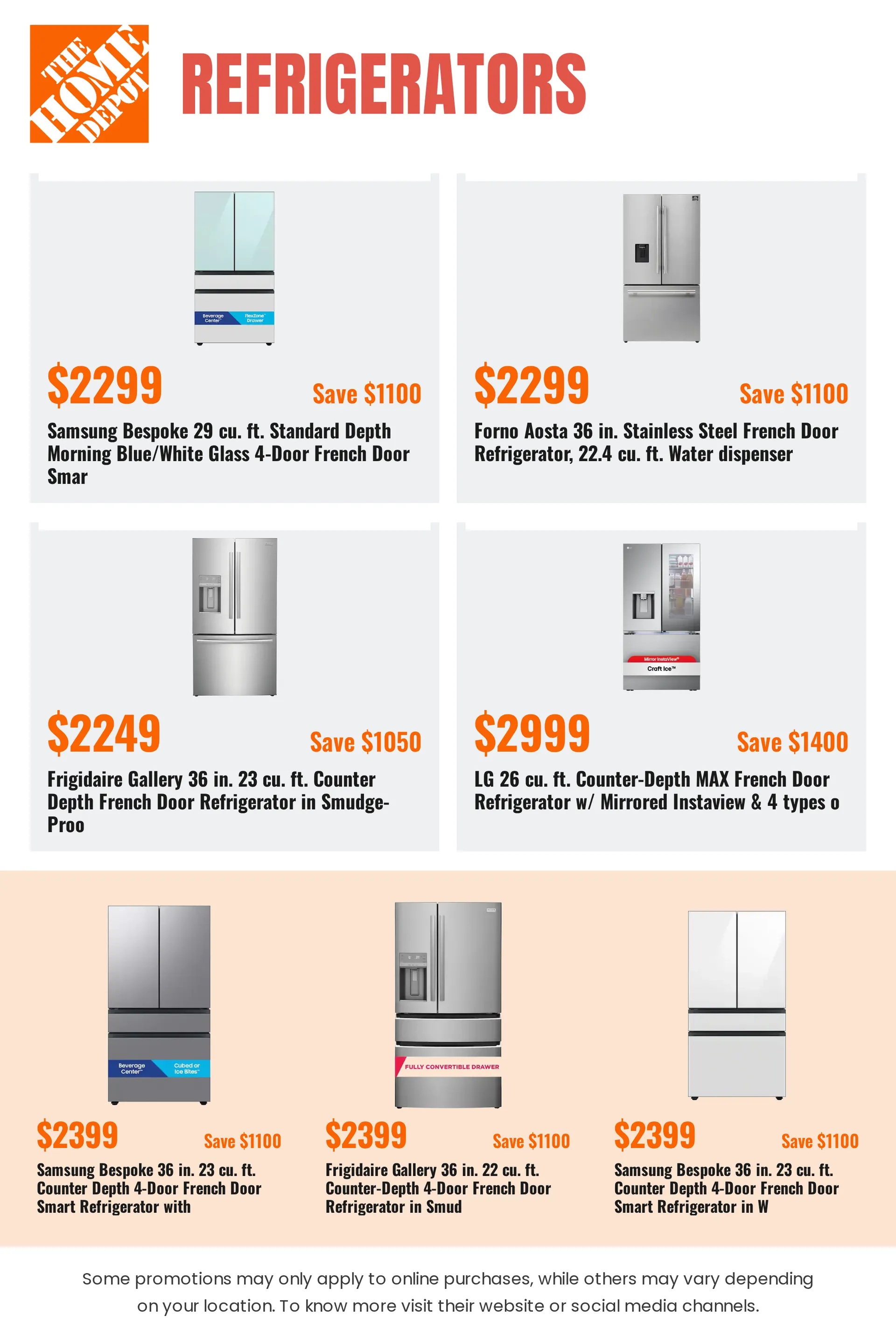 Weekly promotion The Home Depot — Catálogo 1 — 2026-10-20 spanning from October 20 to November 4 2026 - Page 11 for Catalogue 365
