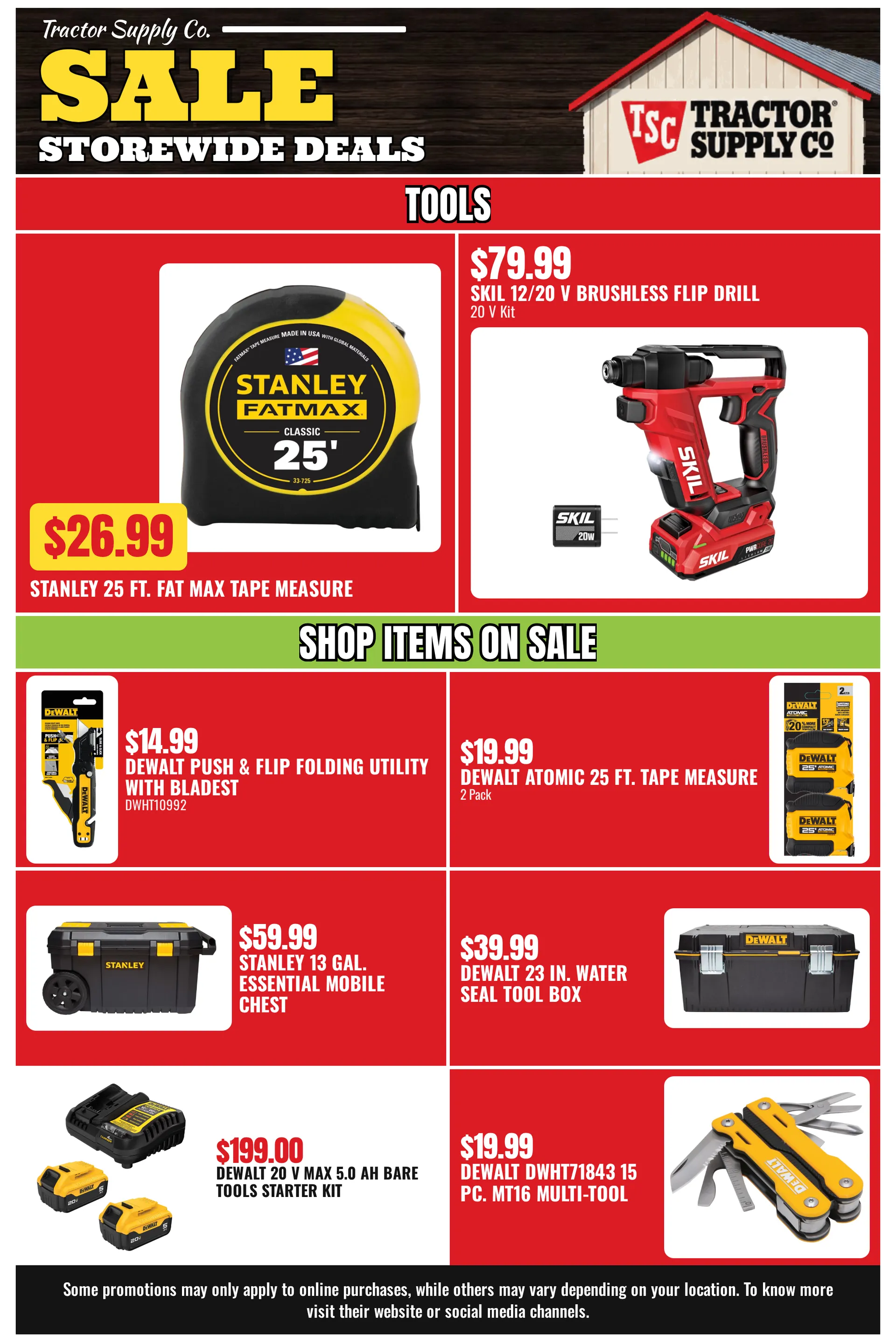 Weekly promotion Tractor Supply Co. — Catálogo 2 — 2026-10-20 spanning from October 20 to October 27 2026 - Page 11 for Catalogue 365