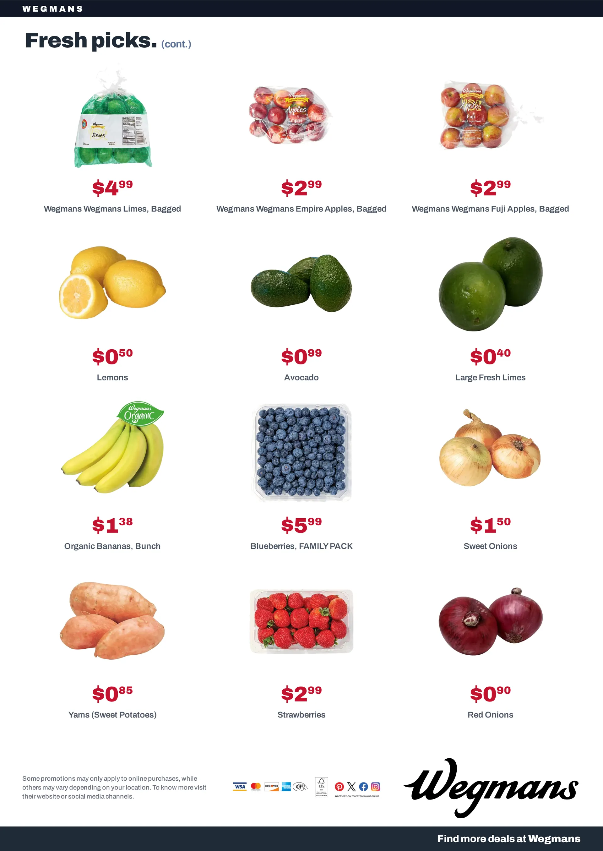 Weekly promotion Wegmans — 2026-08-28 spanning from August 28 to September 11 2026 - Page 11 for Catalogue 365