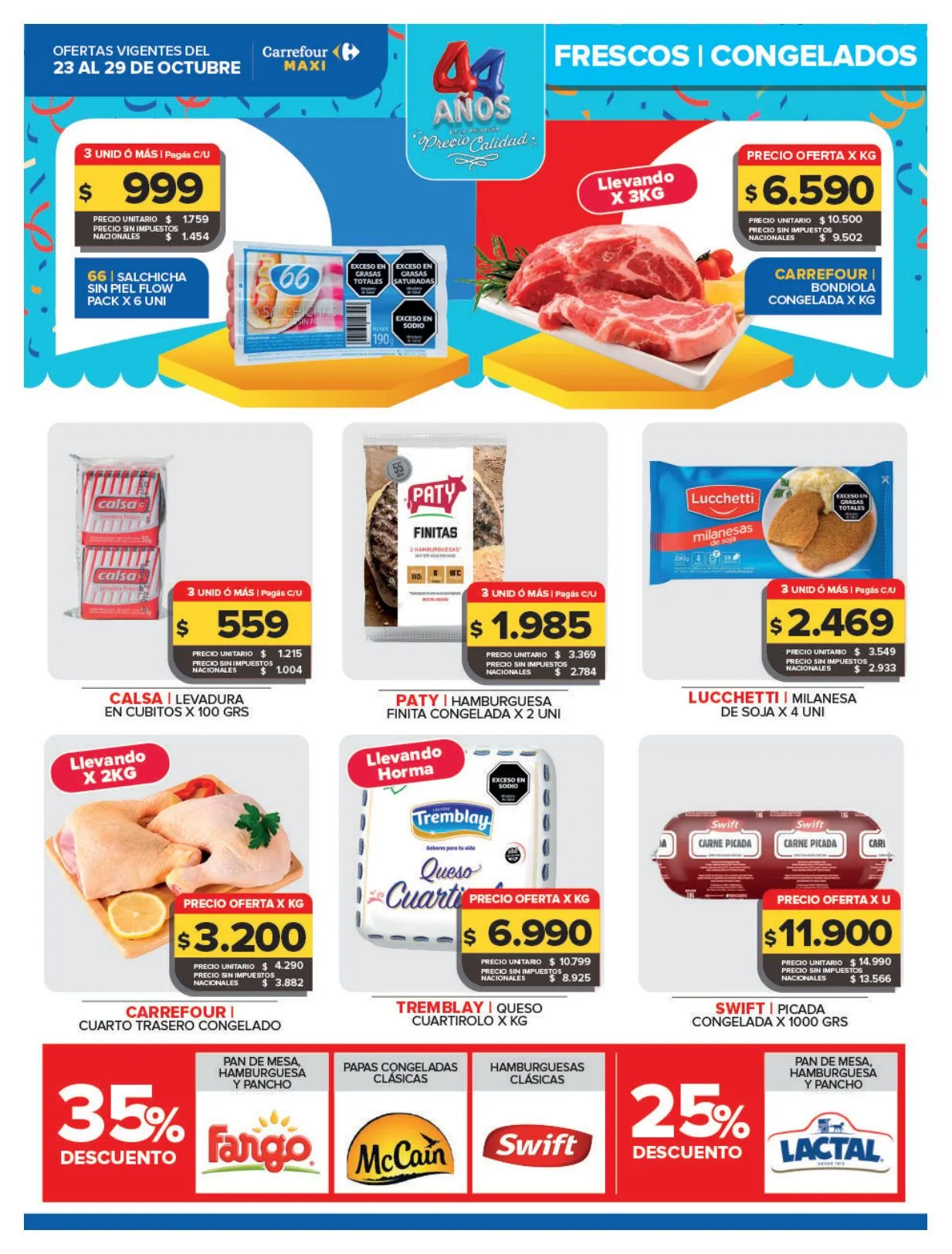 Ofertas de Carrefour Maxi — 2026-10-23 23 de octubre al 1 de noviembre 2026 - Página 11 del catálogo