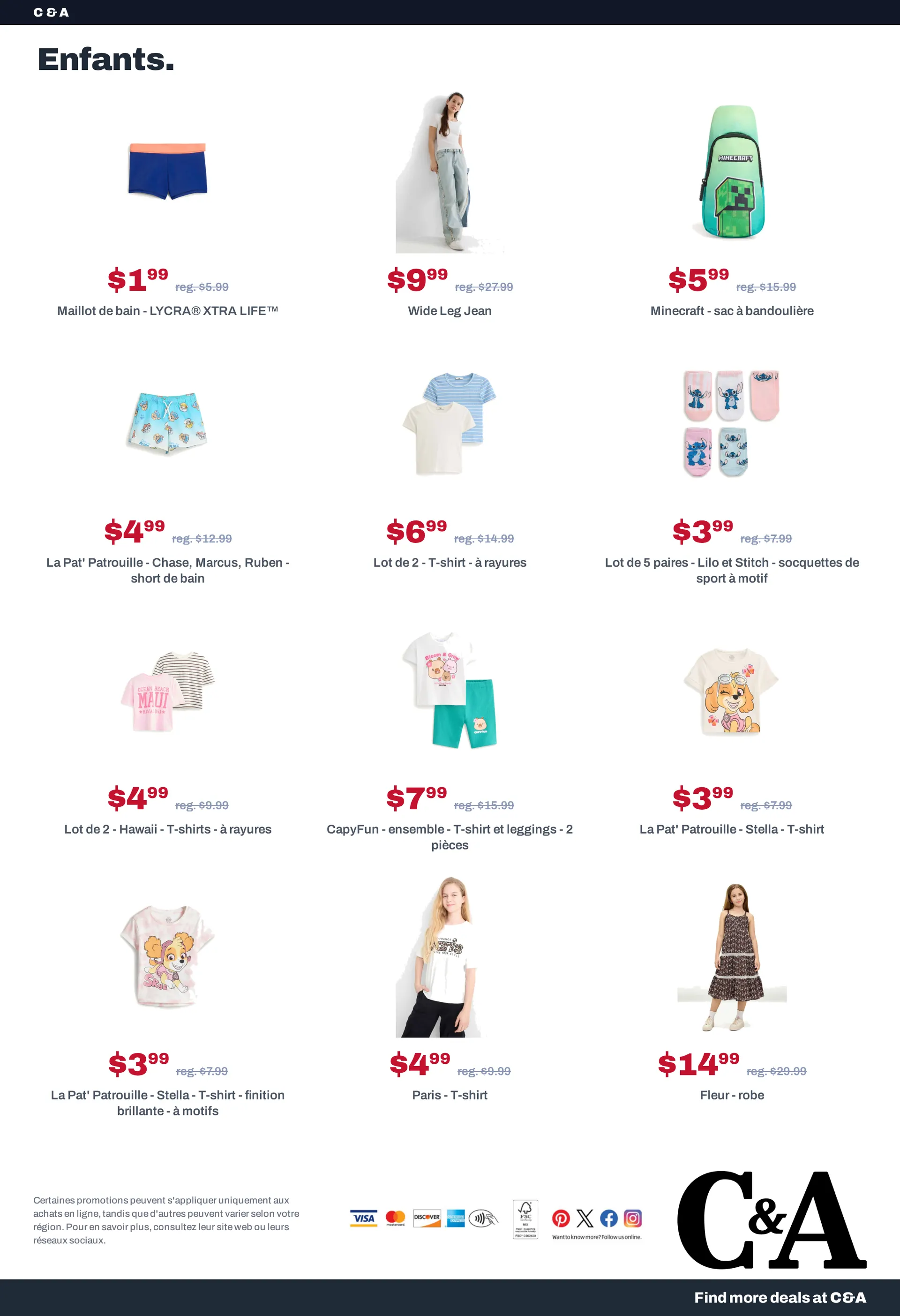C&A — 2026-08-03 du 3 août au 10 août 2026 - Catalogue page 11