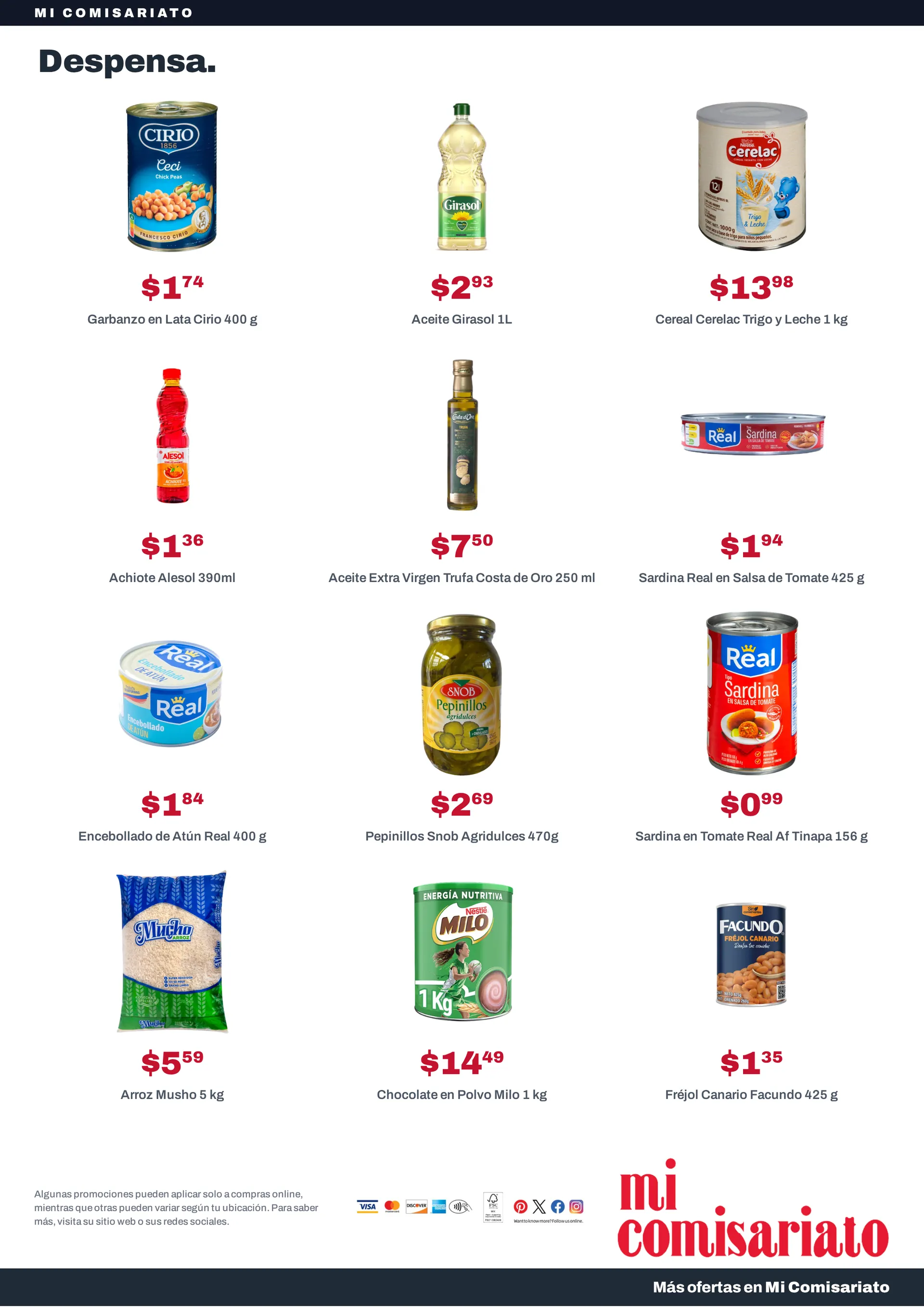 Catalogo de Mi Comisariato — 2026-10-02 2 de octubre al 9 de octubre 2026 - Pag 11