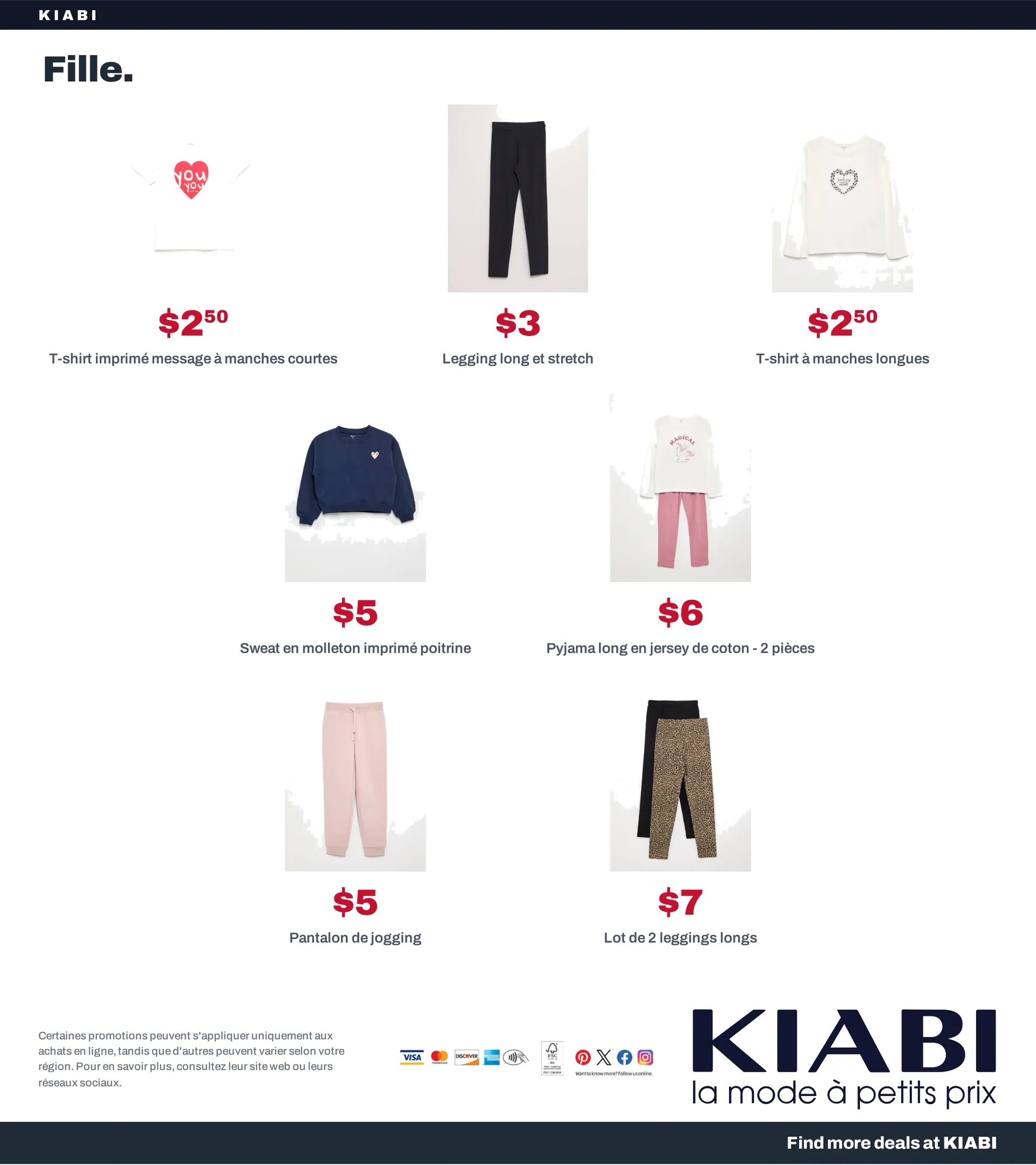 KIABI — Catálogo 1 — 2026-10-15 du 15 octobre au 29 octobre 2026 - Catalogue page 11
